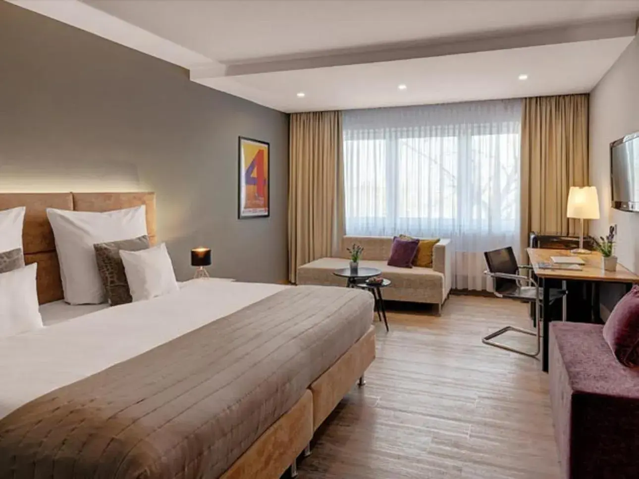 Comfort Double Room - single occupancy in Hotel Central Comfort Double Room - single occupancy in Hotel Central