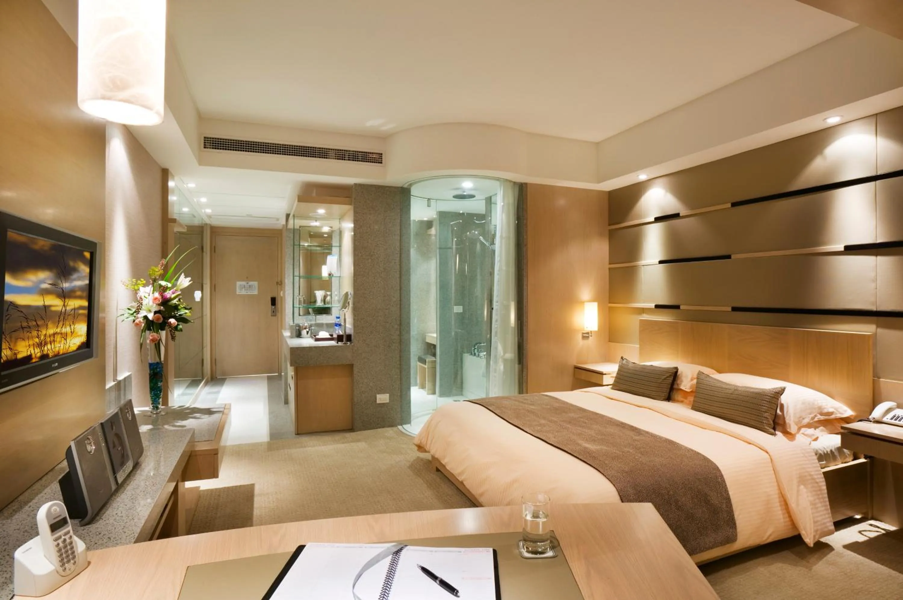 Bed in Hengshan Garden Hotel