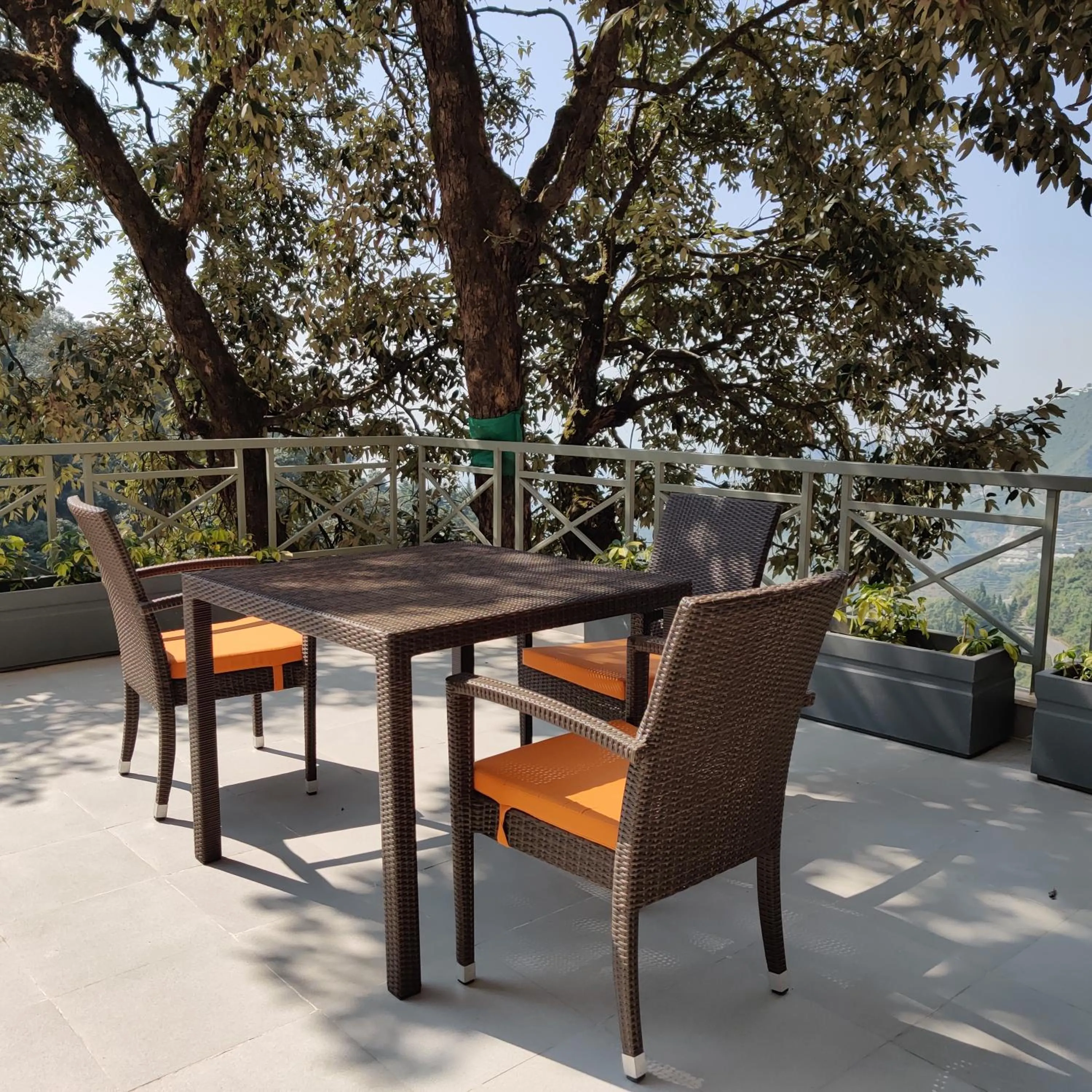 Balcony/Terrace in Yog Wellness Resort & Spa By Amritara