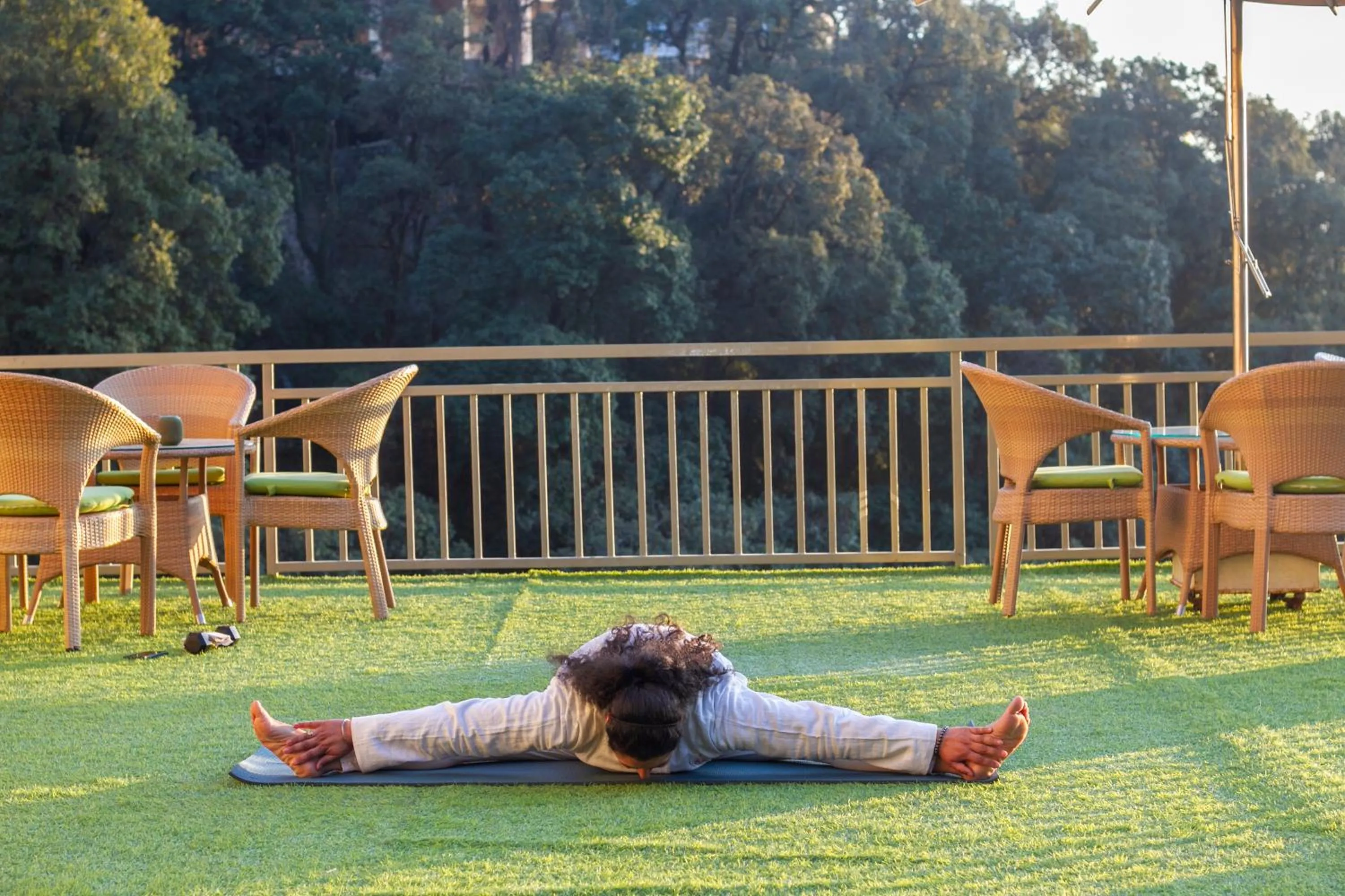 Fitness centre/facilities in Yog Wellness Resort & Spa By Amritara