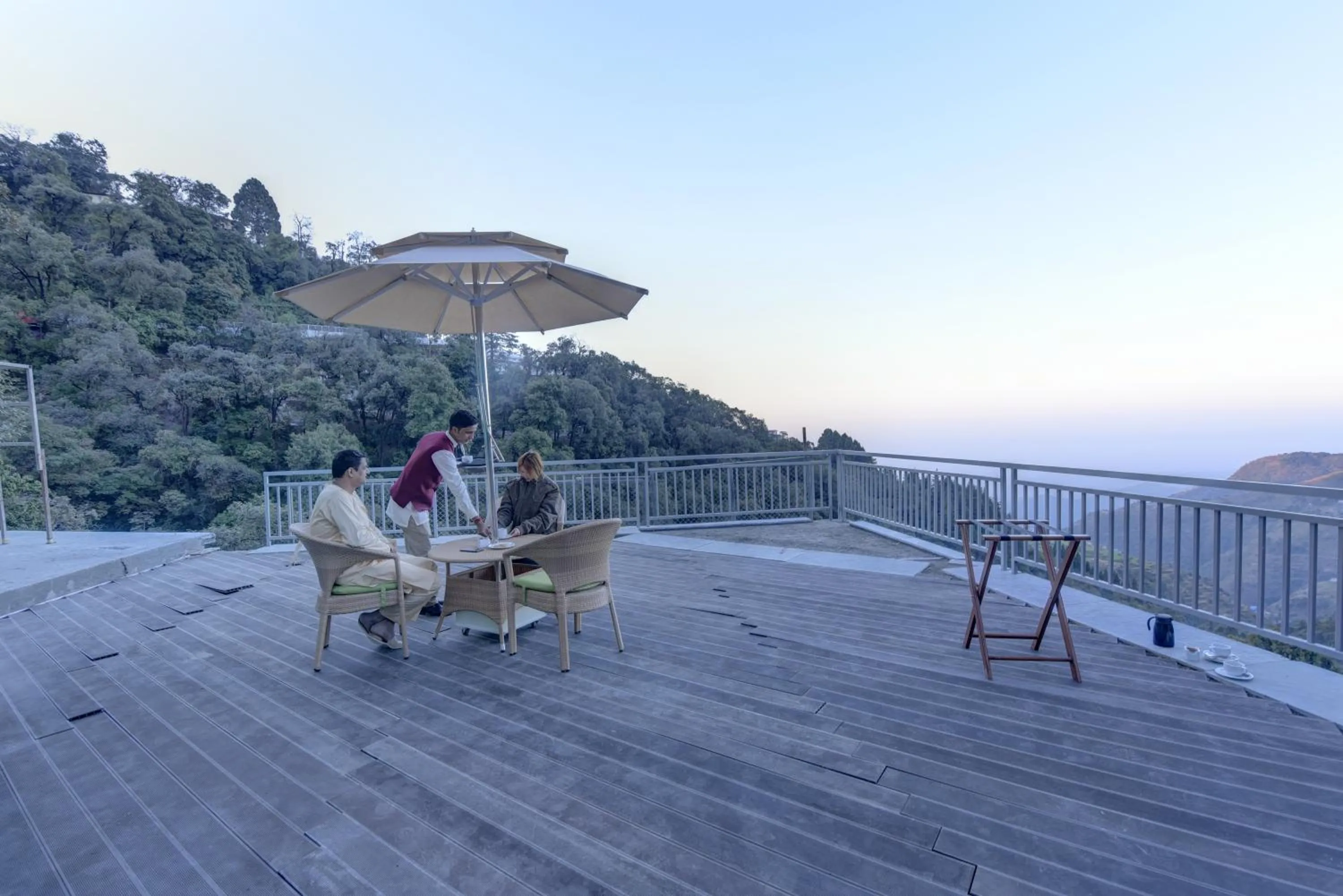 American breakfast in Yog Wellness Resort & Spa By Amritara