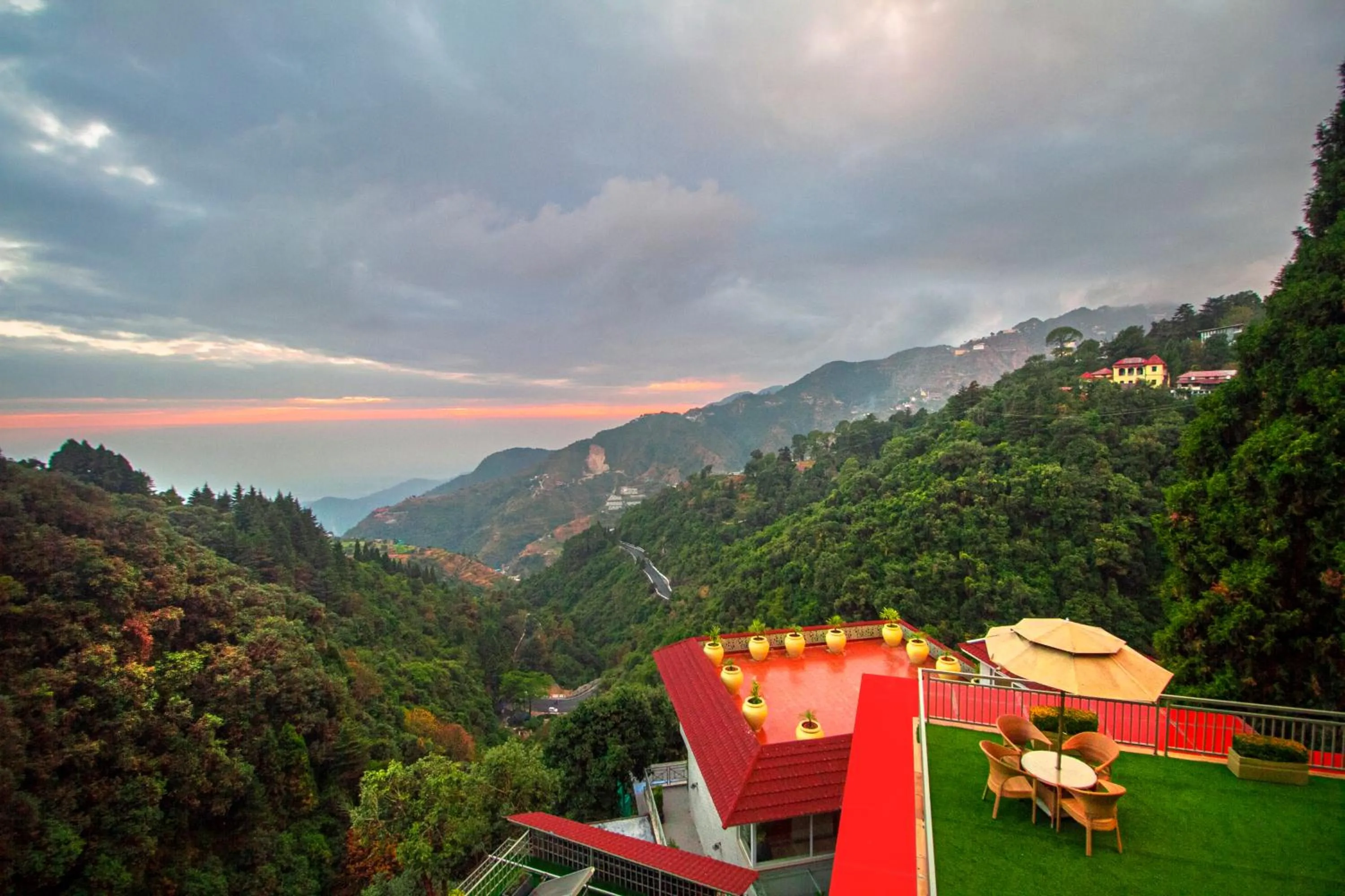 Bird's eye view in Yog Wellness Resort & Spa By Amritara
