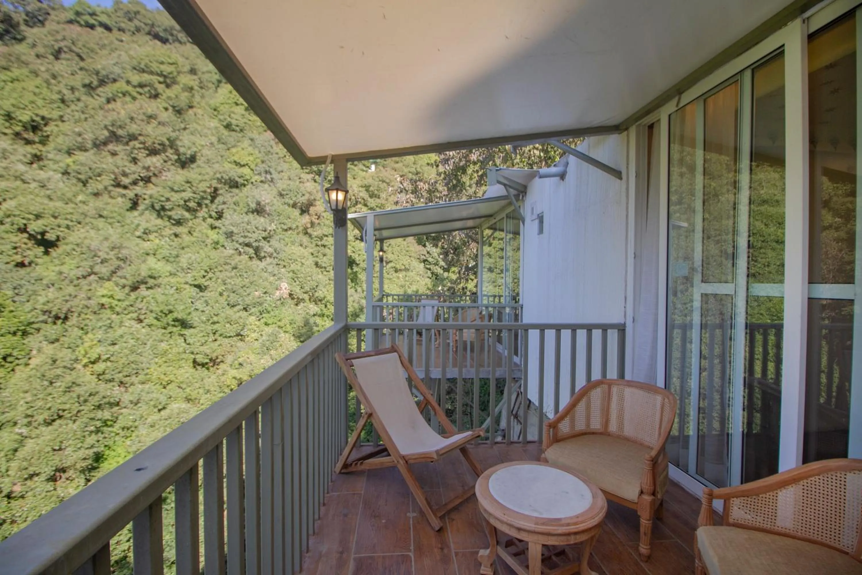 Balcony/Terrace in Yog Wellness Resort & Spa By Amritara