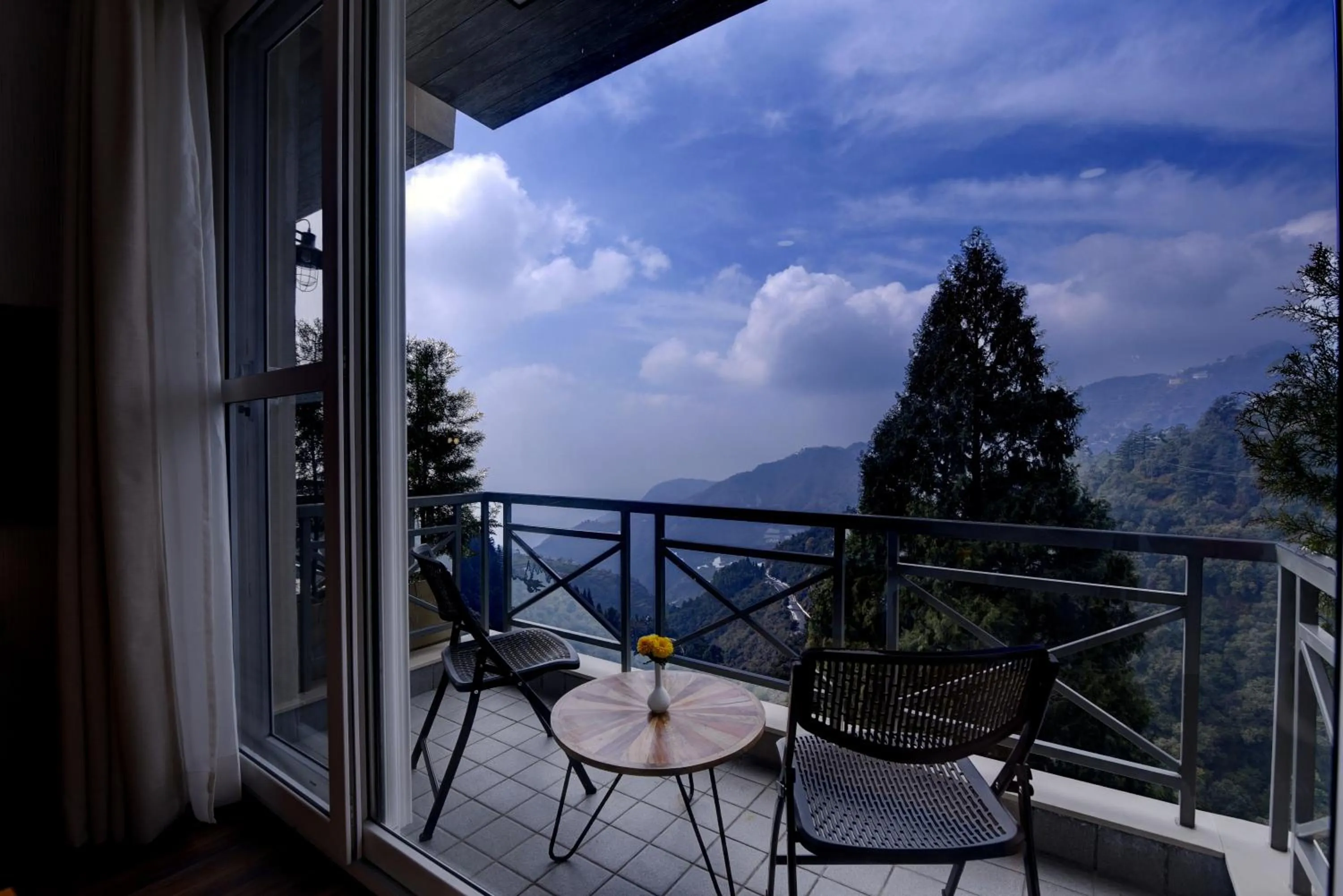 Balcony/Terrace in Yog Wellness Resort & Spa By Amritara