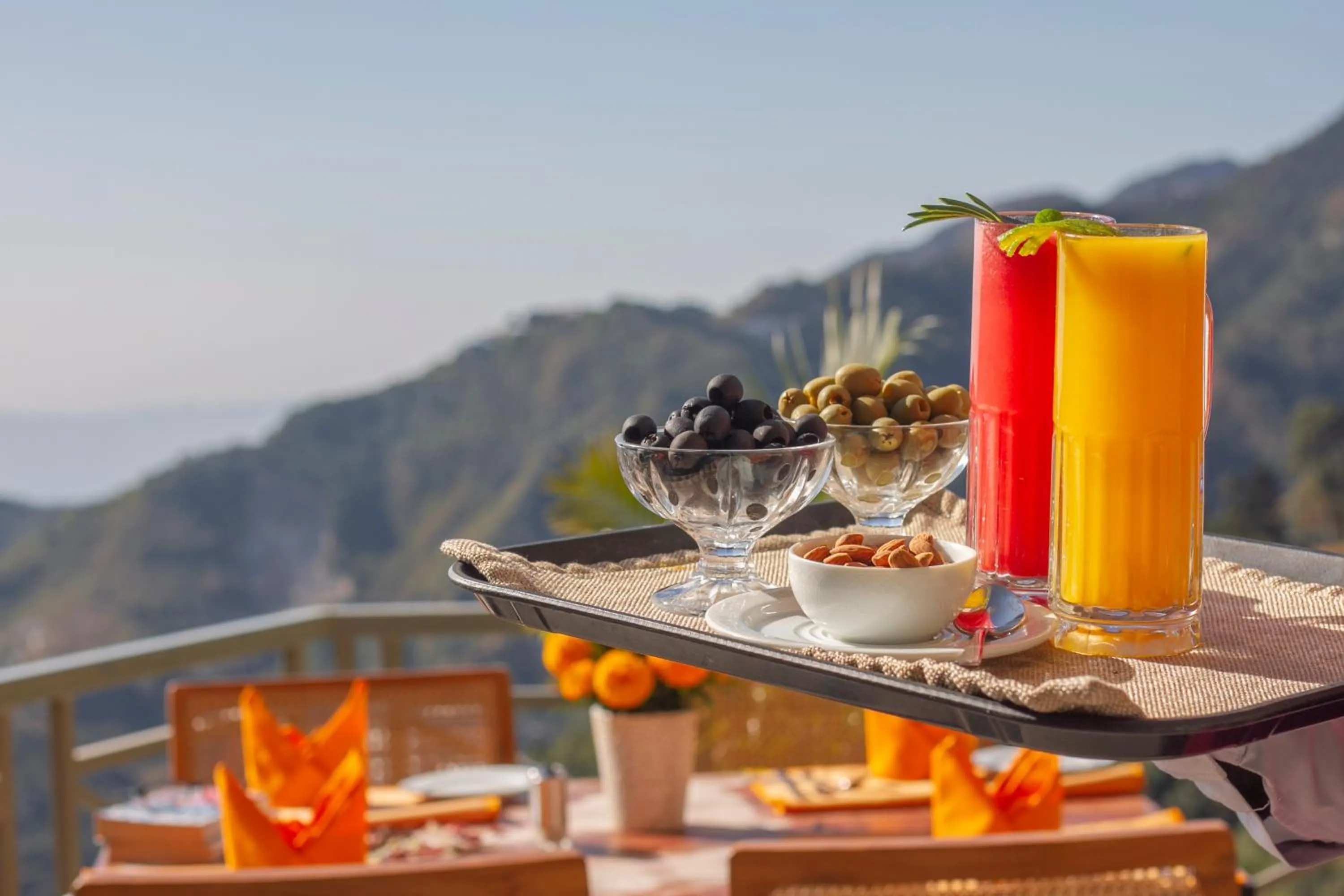 Food close-up in Yog Wellness Resort & Spa By Amritara