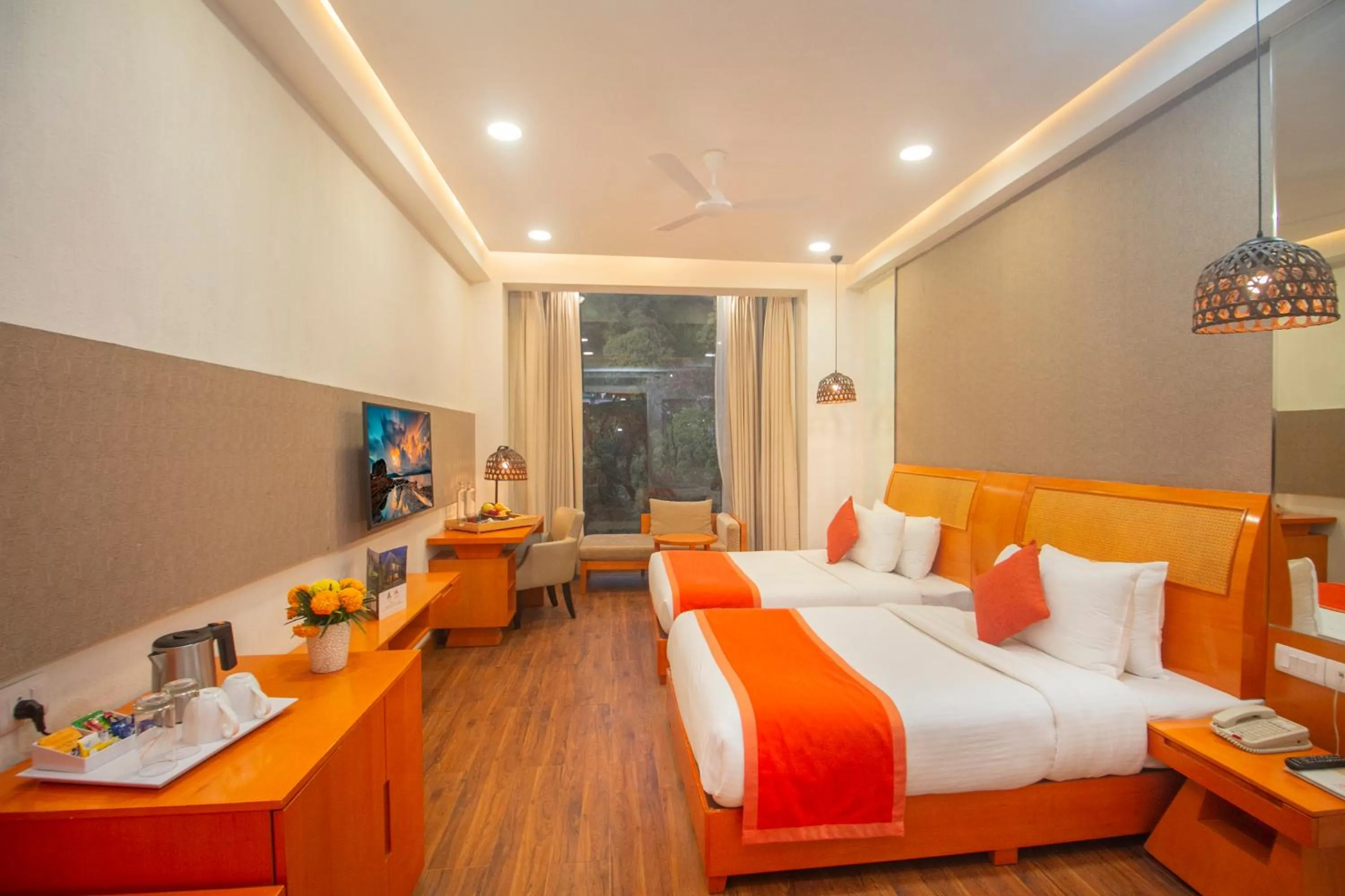TV and multimedia, Bed in Yog Wellness Resort & Spa By Amritara