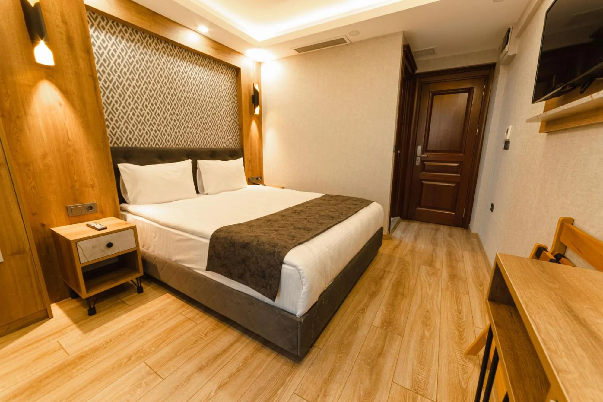 Bedroom, Bed in World Heritage Center Hotel