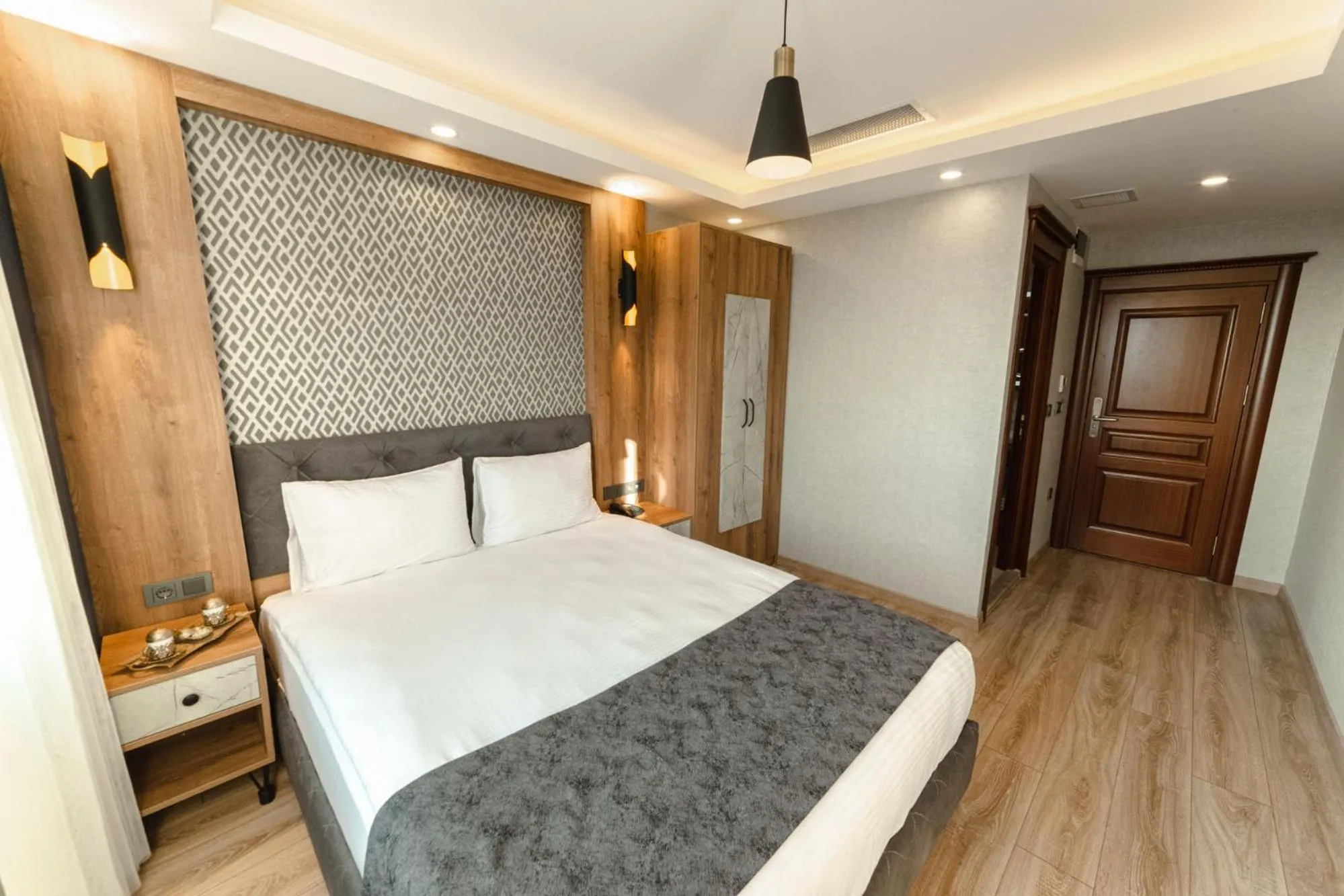 City view, Bed in World Heritage Center Hotel