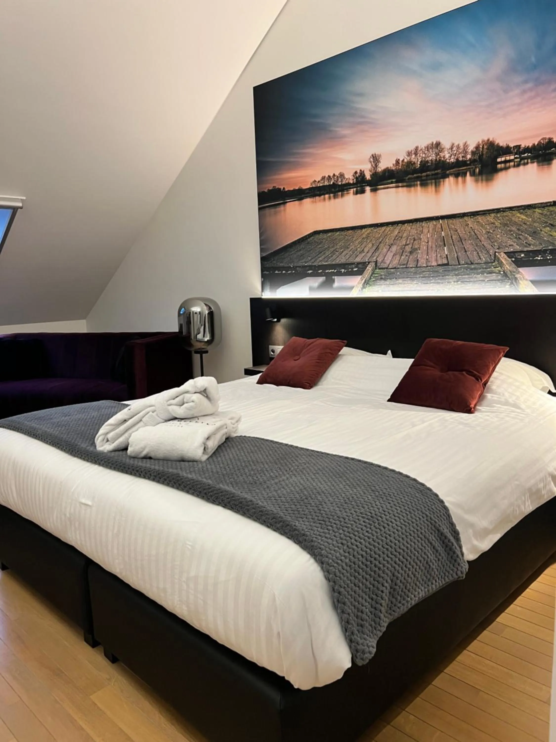 Bed in Burgemeesterhuys