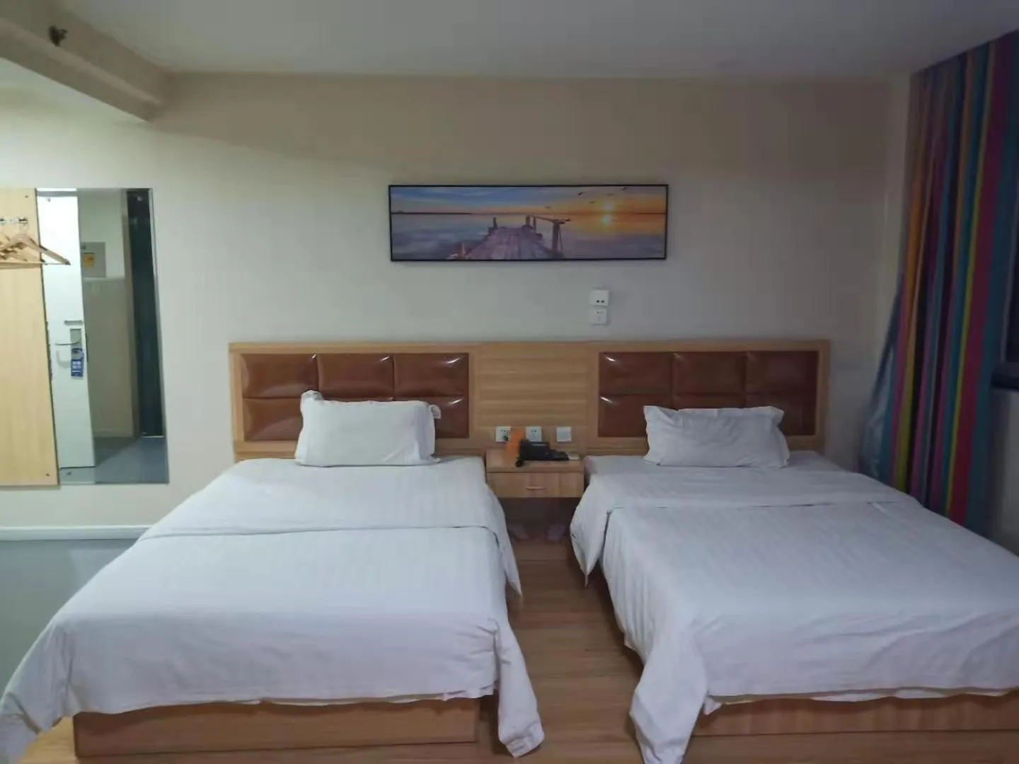 Bed in 7Days Inn Zibo Dongsi Road Shengshi Xincheng