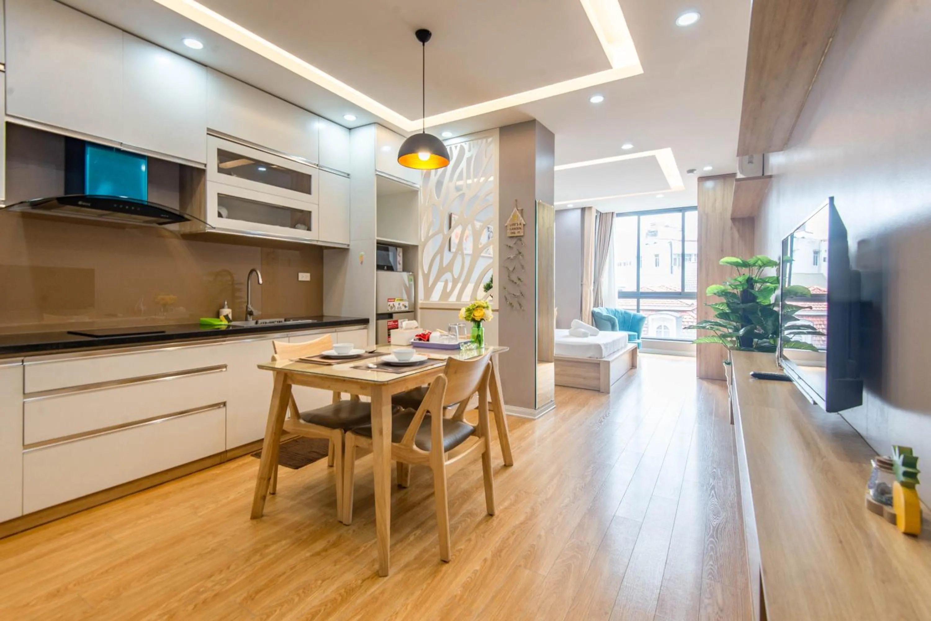 Living room in 22housing Linh Lang Hotel & Residence