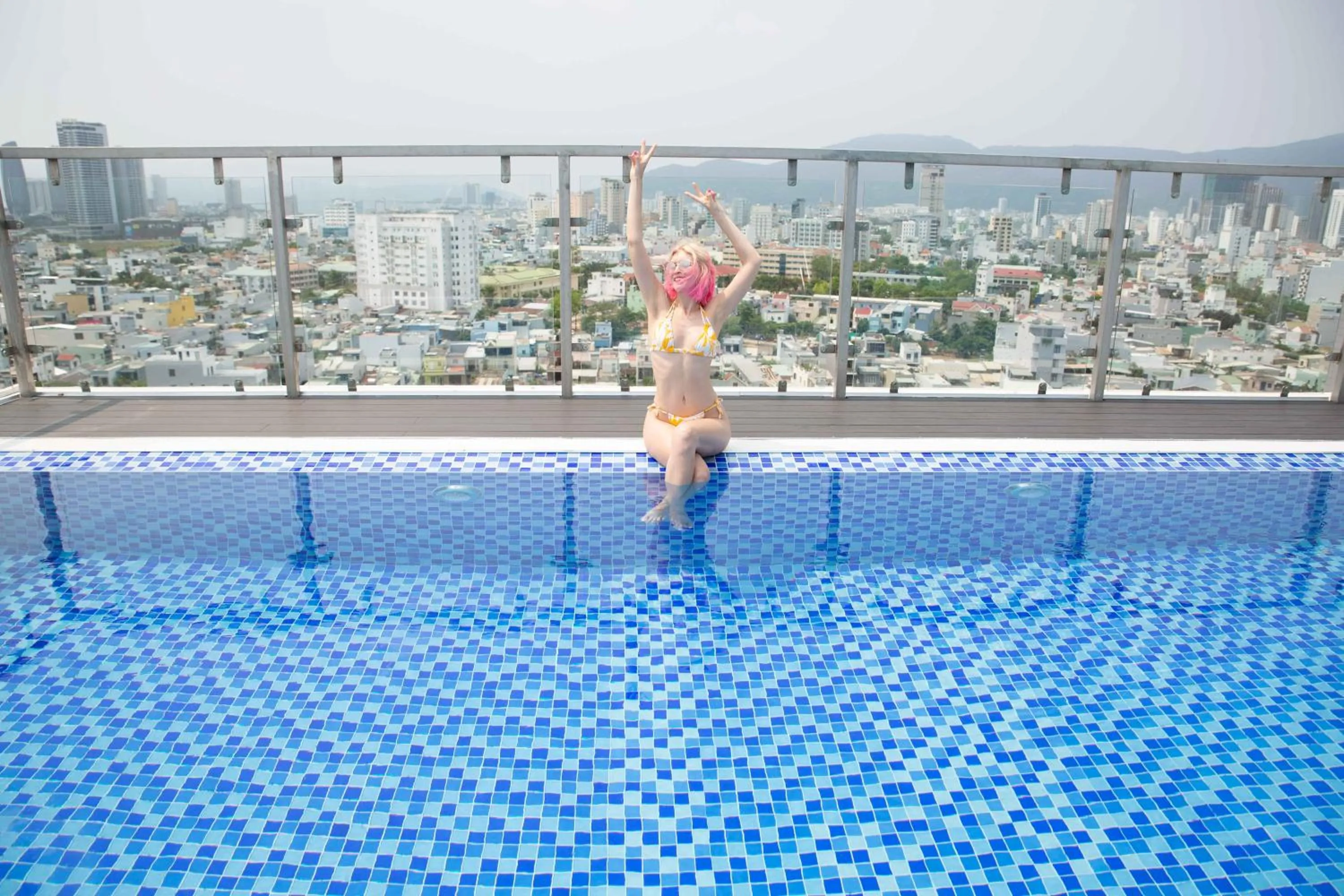 People in Calix Hotel