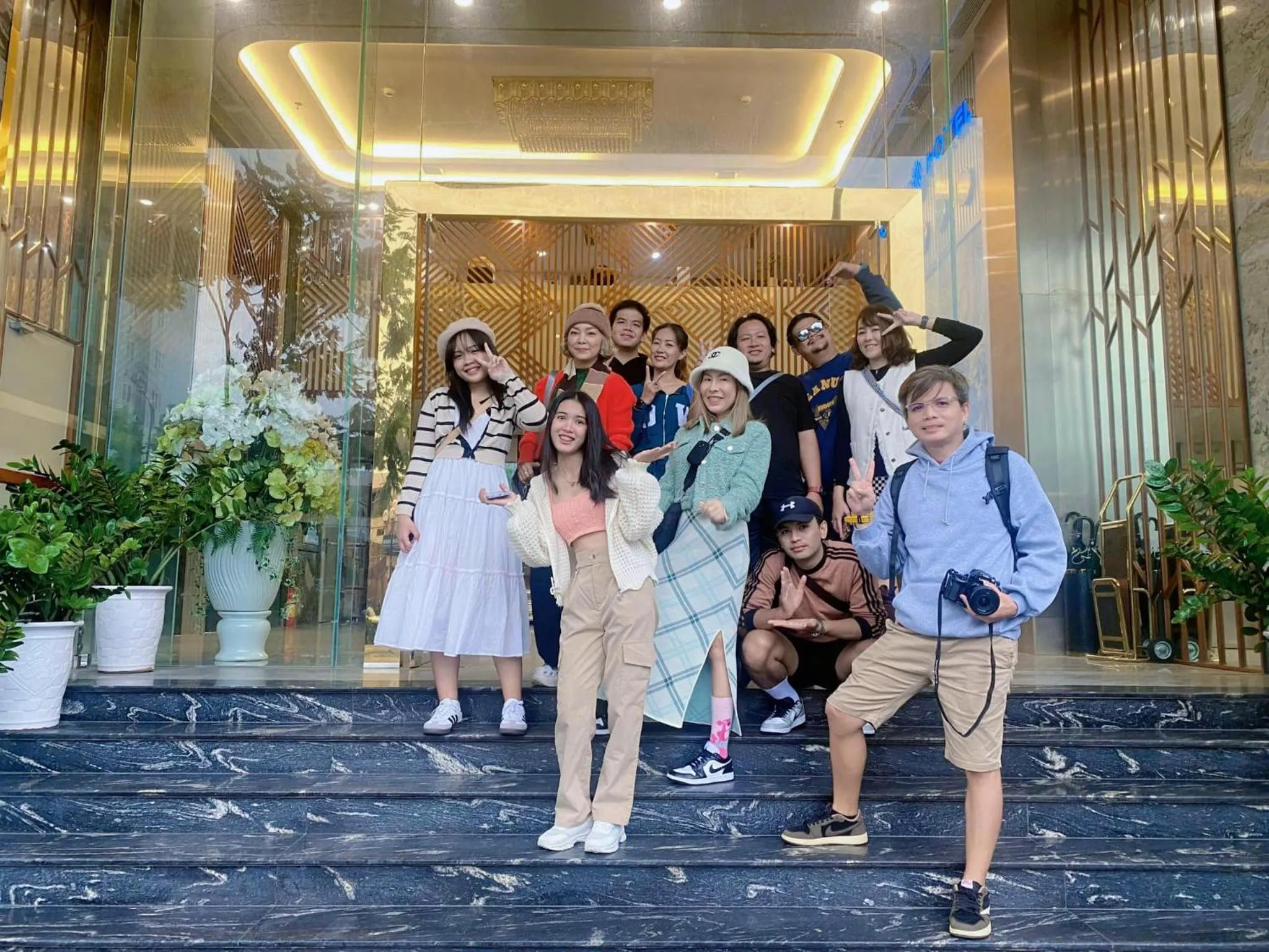 Facade/entrance in Calix Hotel