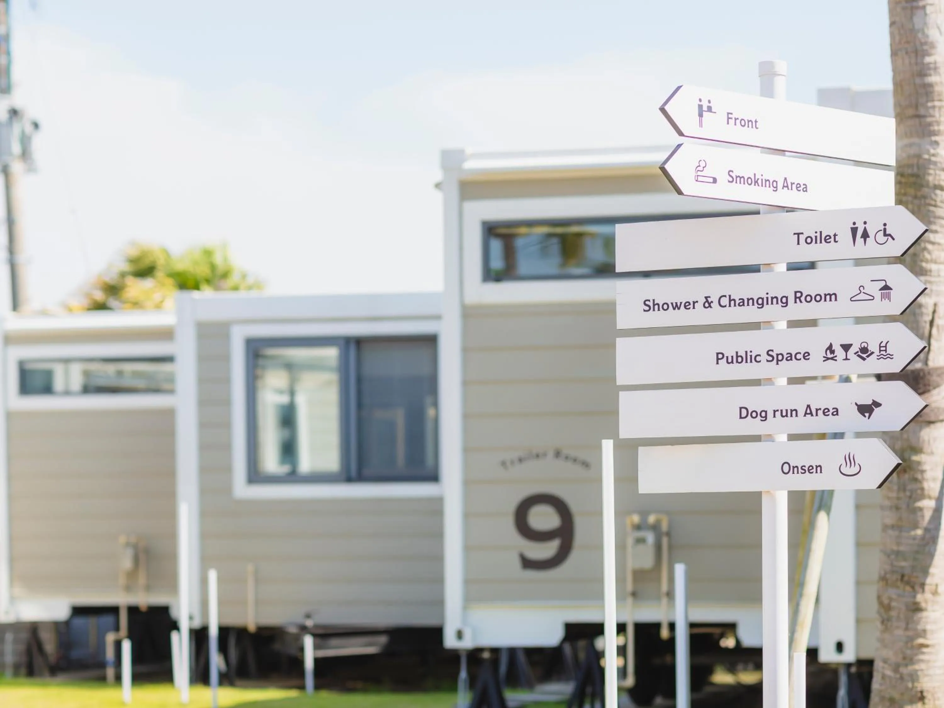 Property building in Fukiagehama Field Hotel