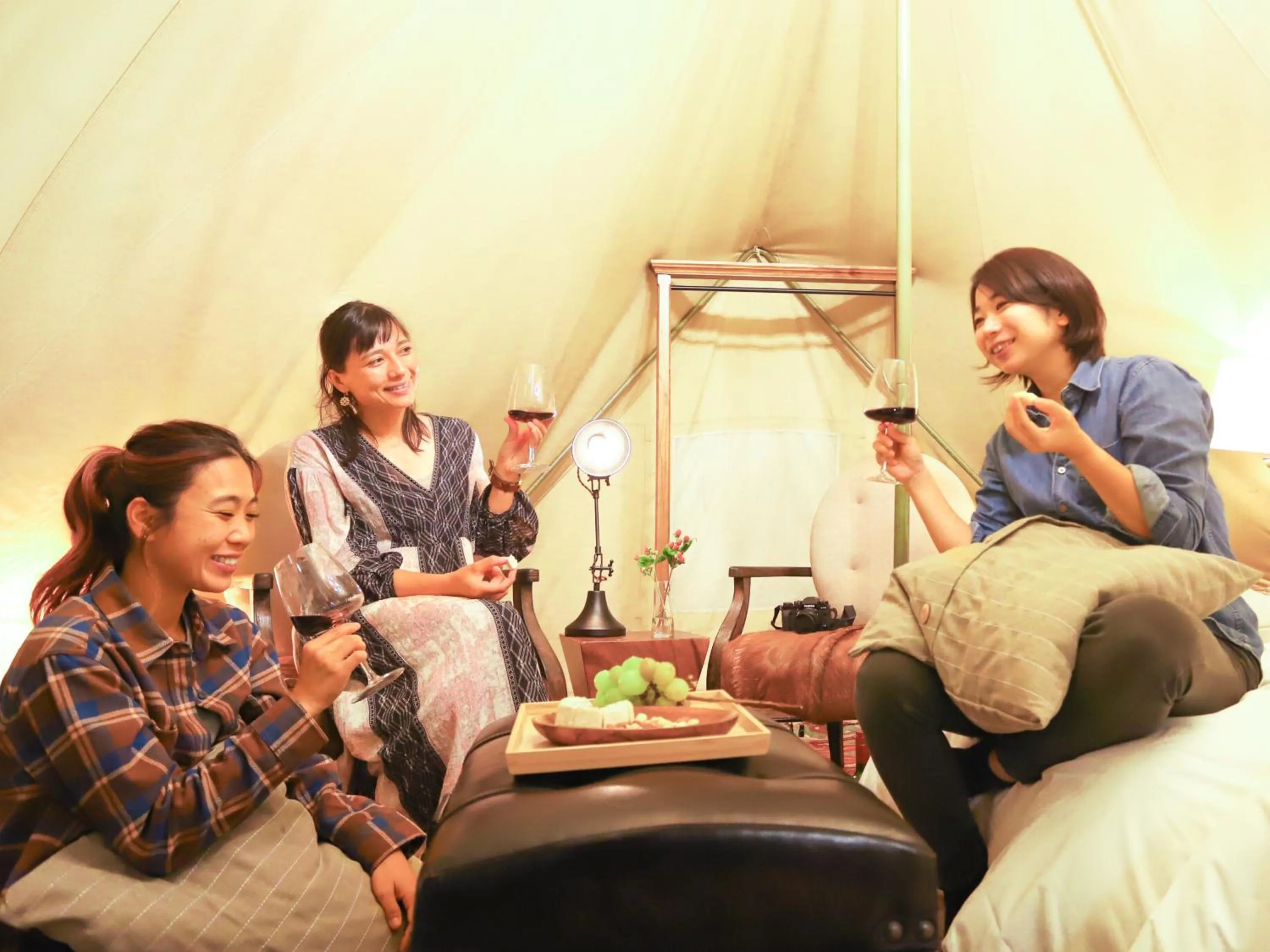 Food and drinks in Fukiagehama Field Hotel