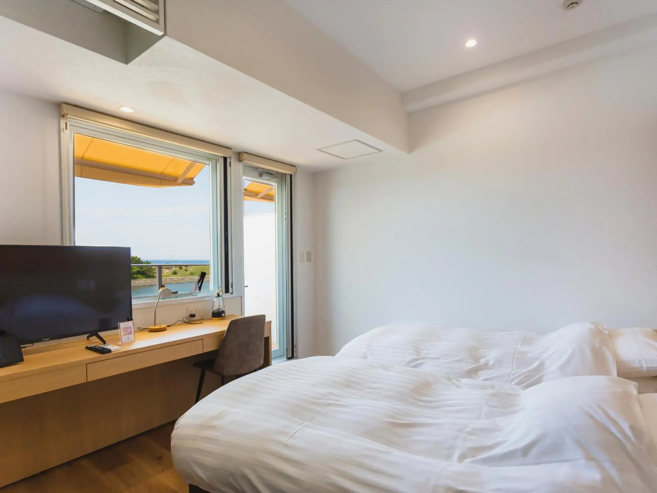 Standard Twin Room with Sea View in Fukiagehama Field Hotel Standard Twin Room with Sea View in Fukiagehama Field Hotel