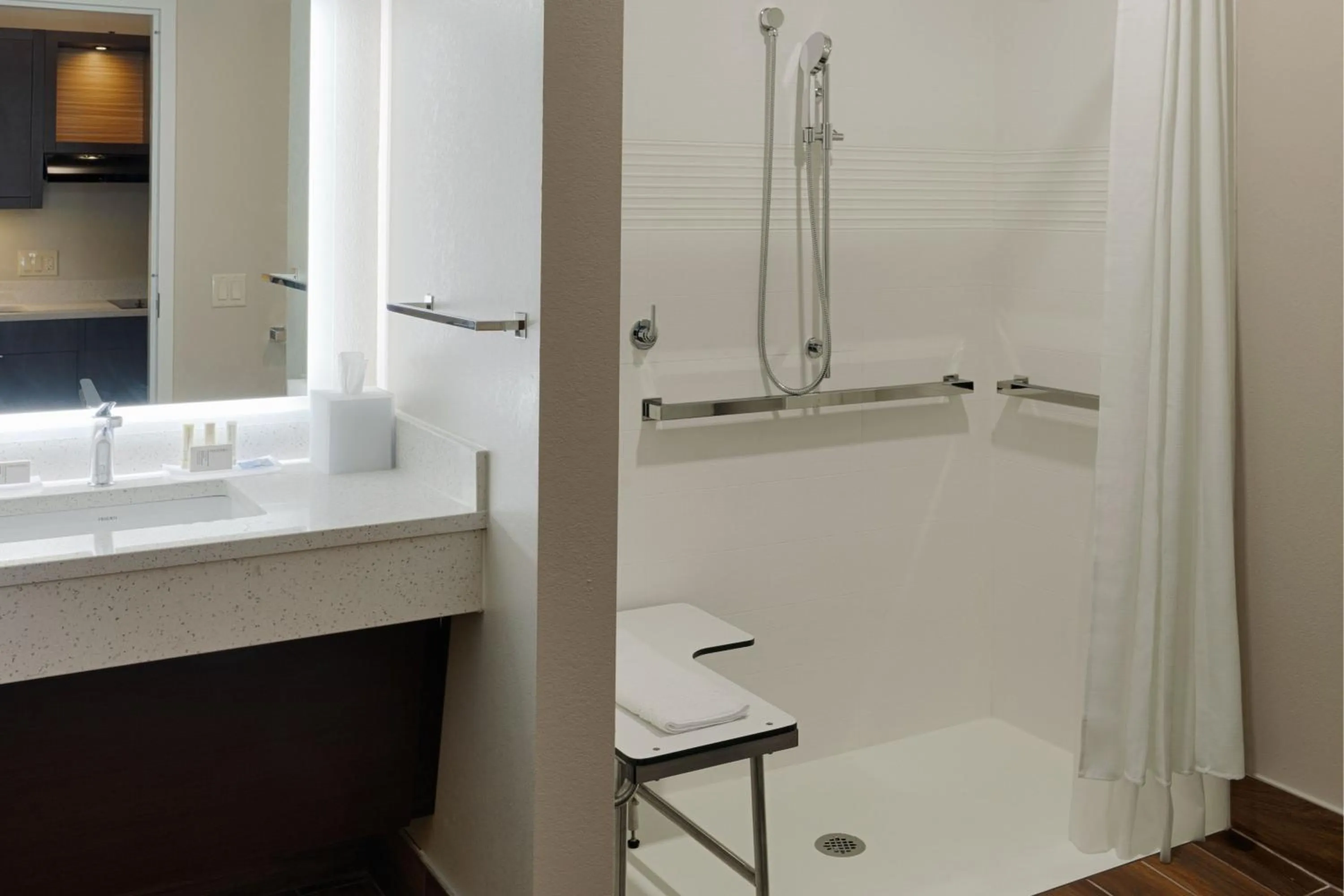 Bathroom in TownePlace Suites Columbus Hilliard