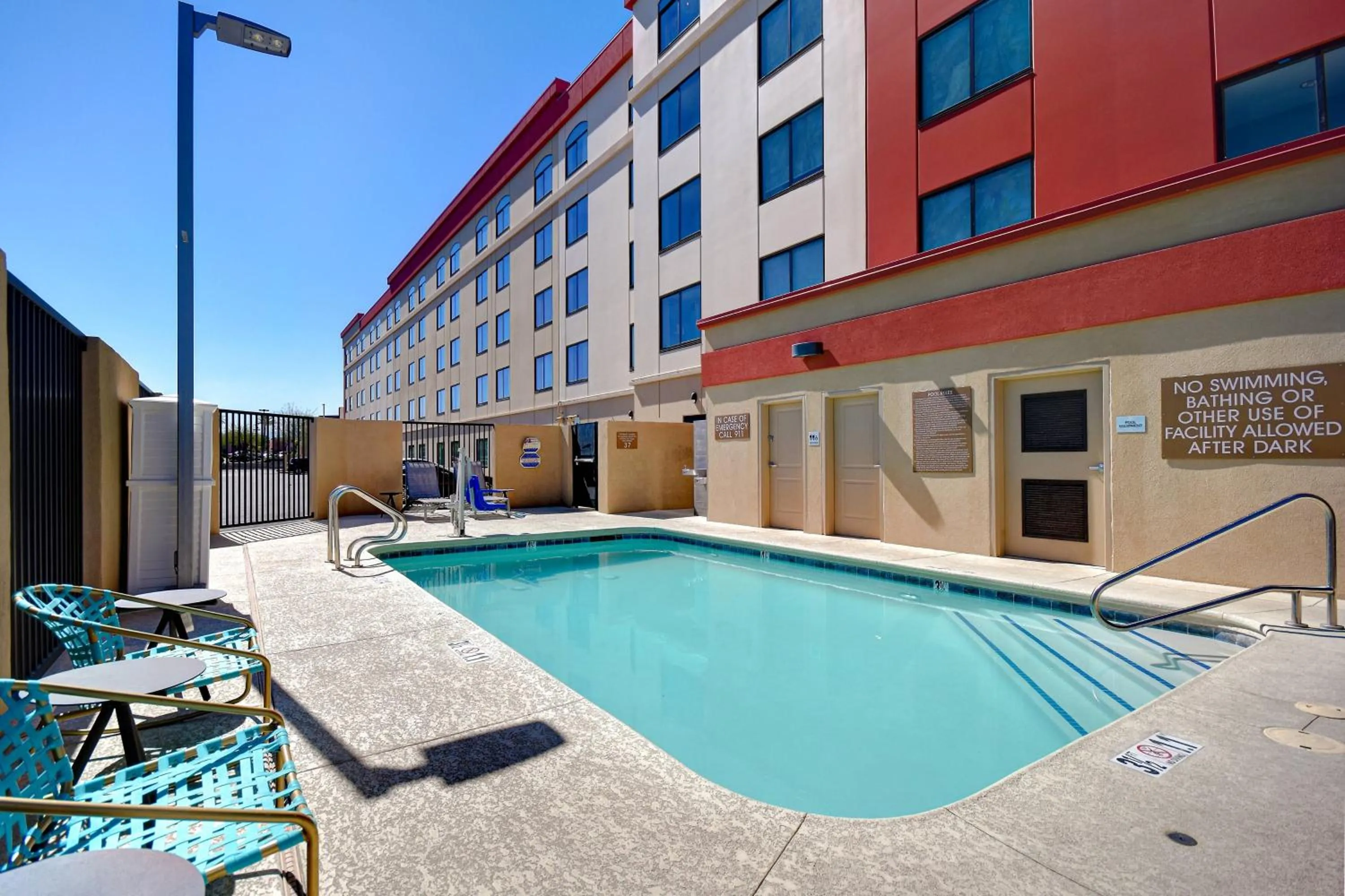 Swimming pool in Fairfield Inn & Suites Las Vegas Airport South