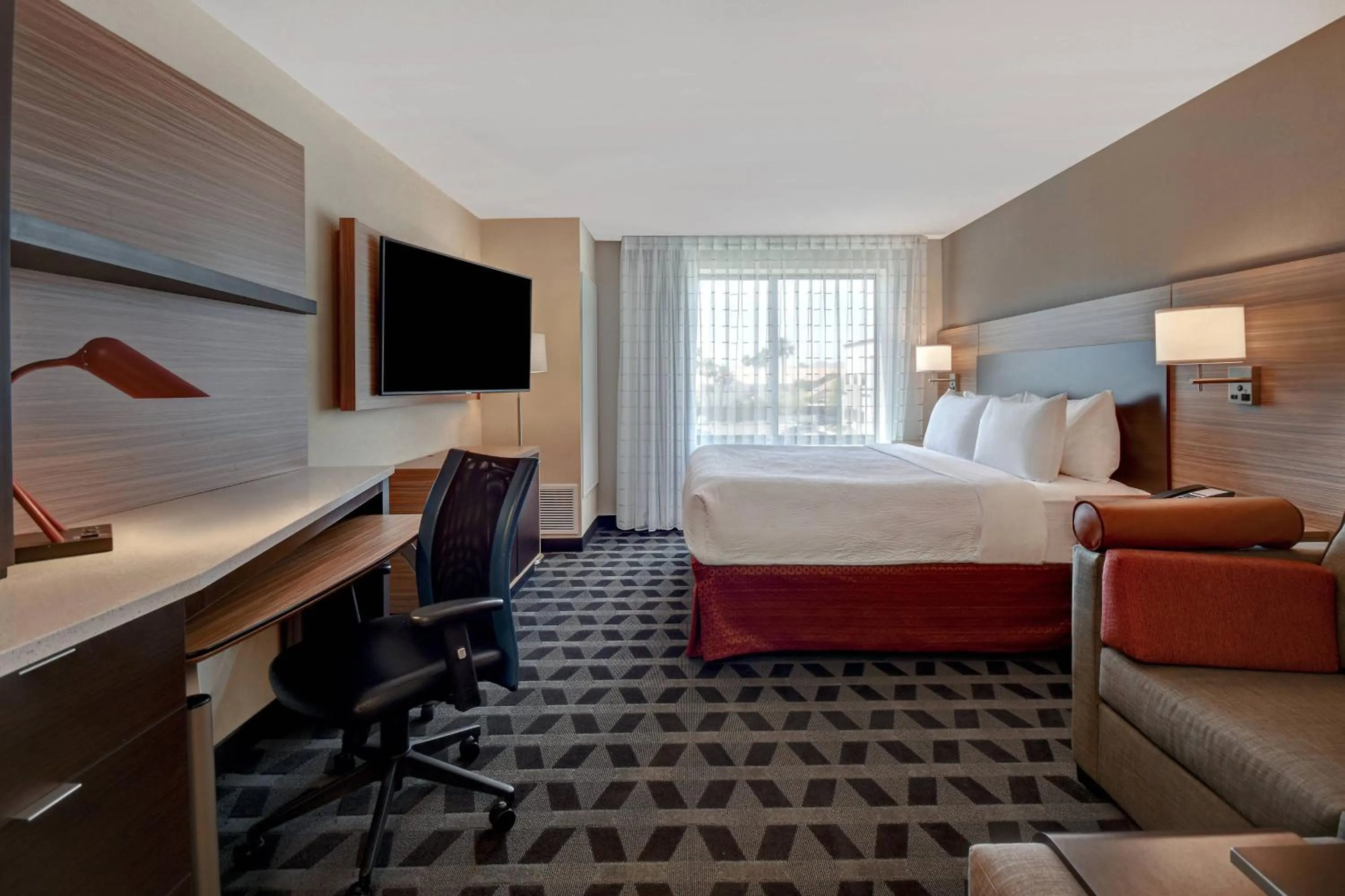 Photo of the whole room, Bed in TownePlace Suites Las Vegas Airport South