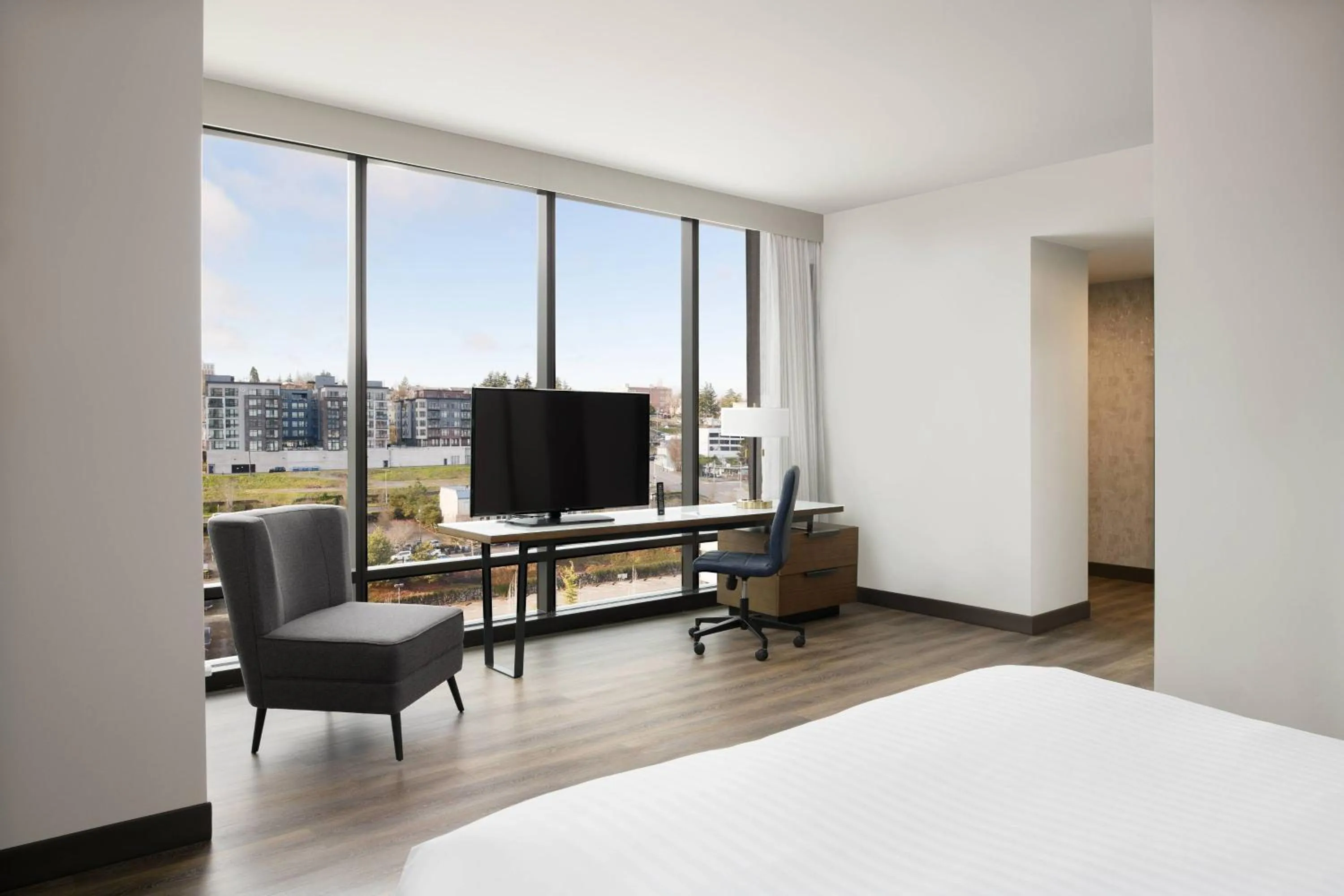 Bedroom, Bed in Marriott Tacoma Downtown