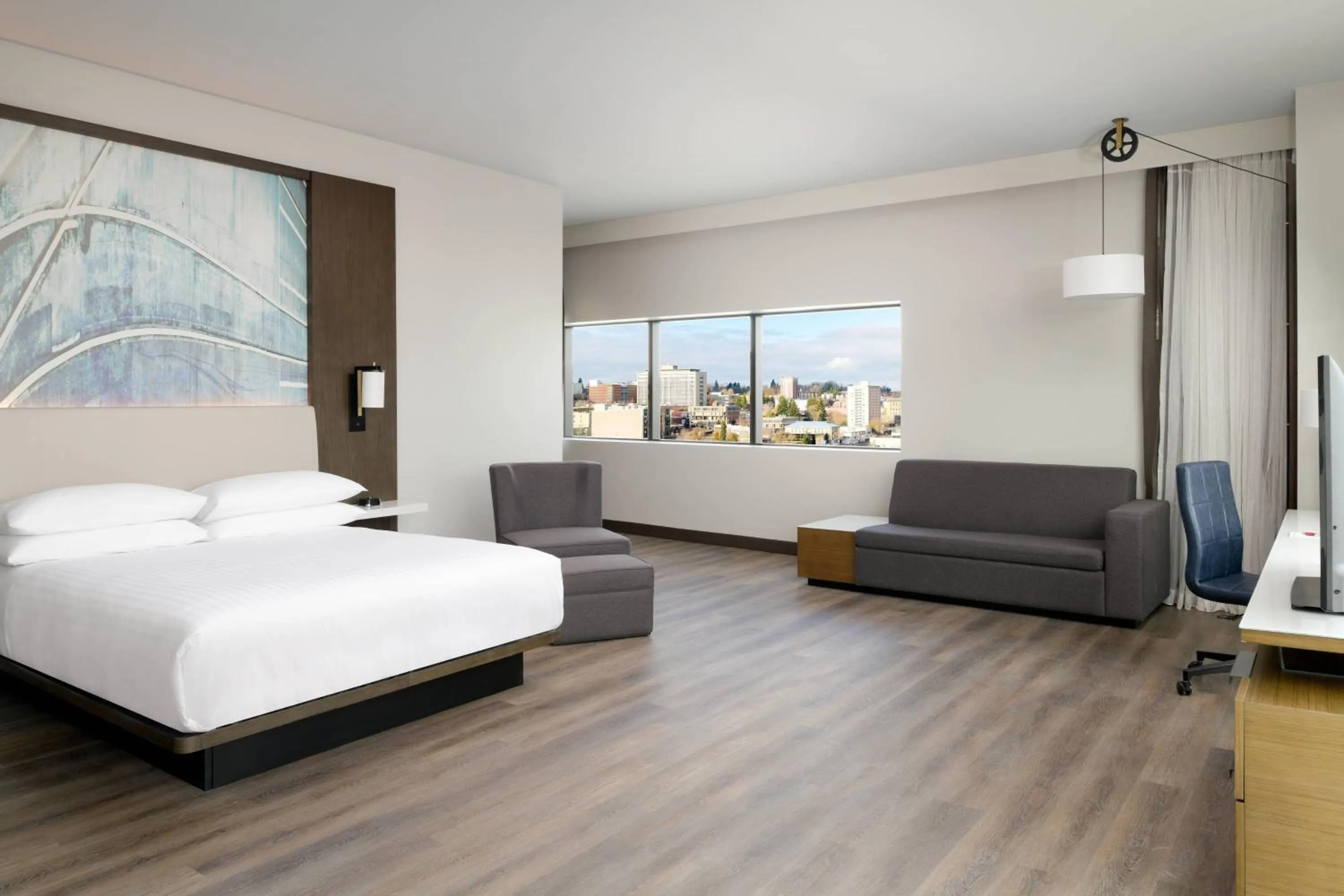 Bedroom, Bed in Marriott Tacoma Downtown