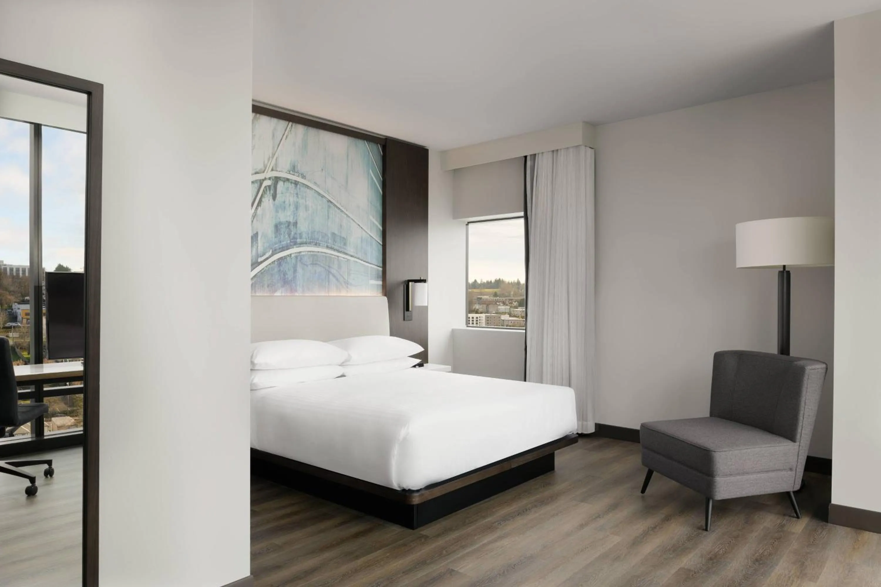 Bedroom, Bed in Marriott Tacoma Downtown