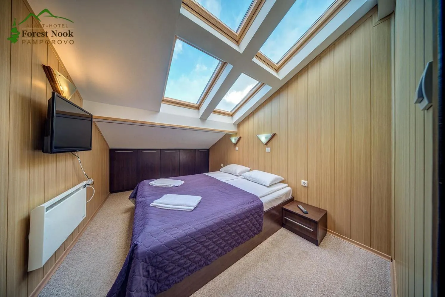 Bed in Aparthotel Forest Nook