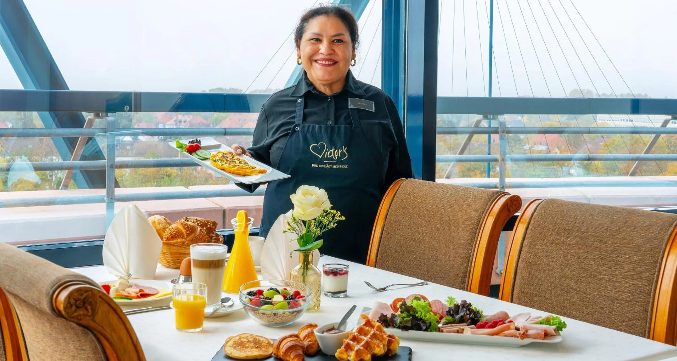 Breakfast in Victor's Residenz-Hotel Frankenthal