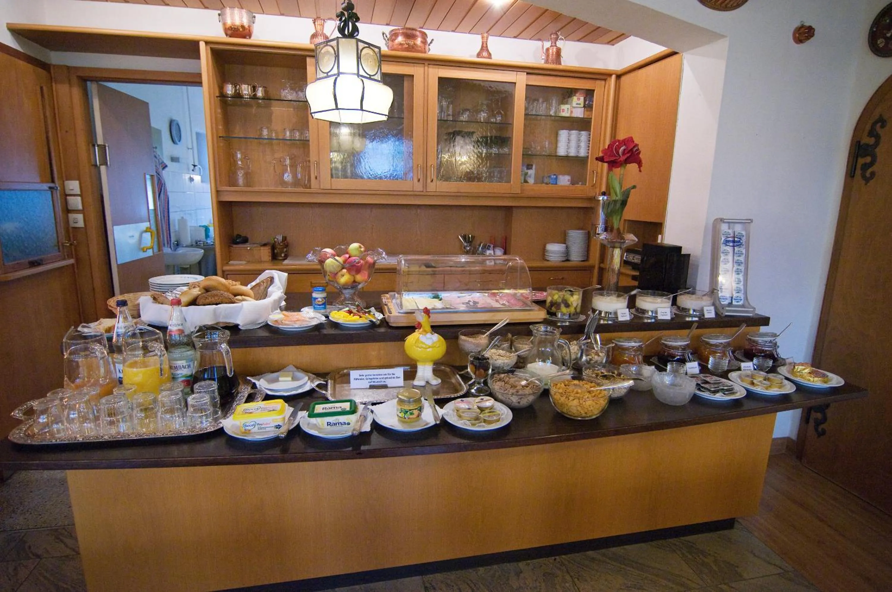 Breakfast in Hotel Garni Lehrertal