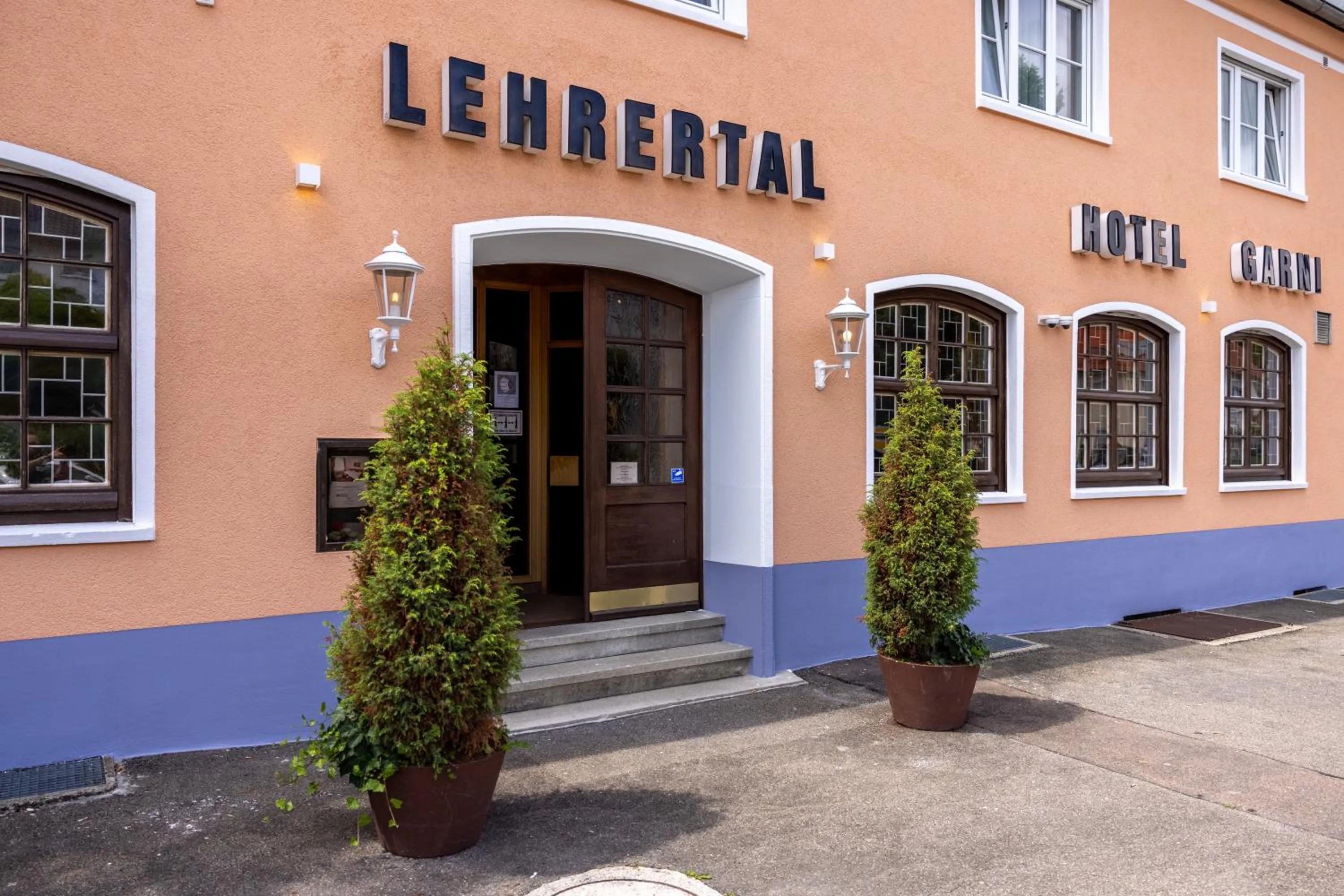 Facade/entrance in Hotel Garni Lehrertal