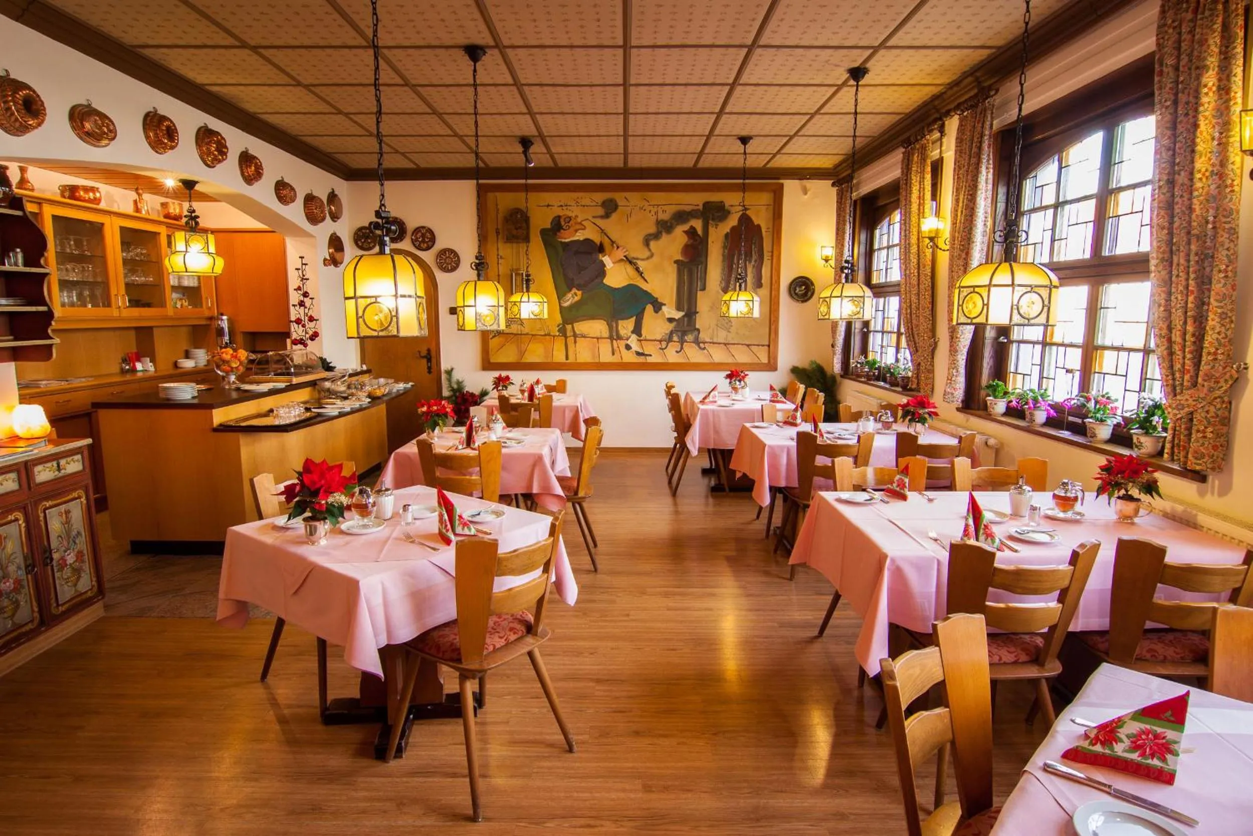 Restaurant/places to eat in Hotel Garni Lehrertal