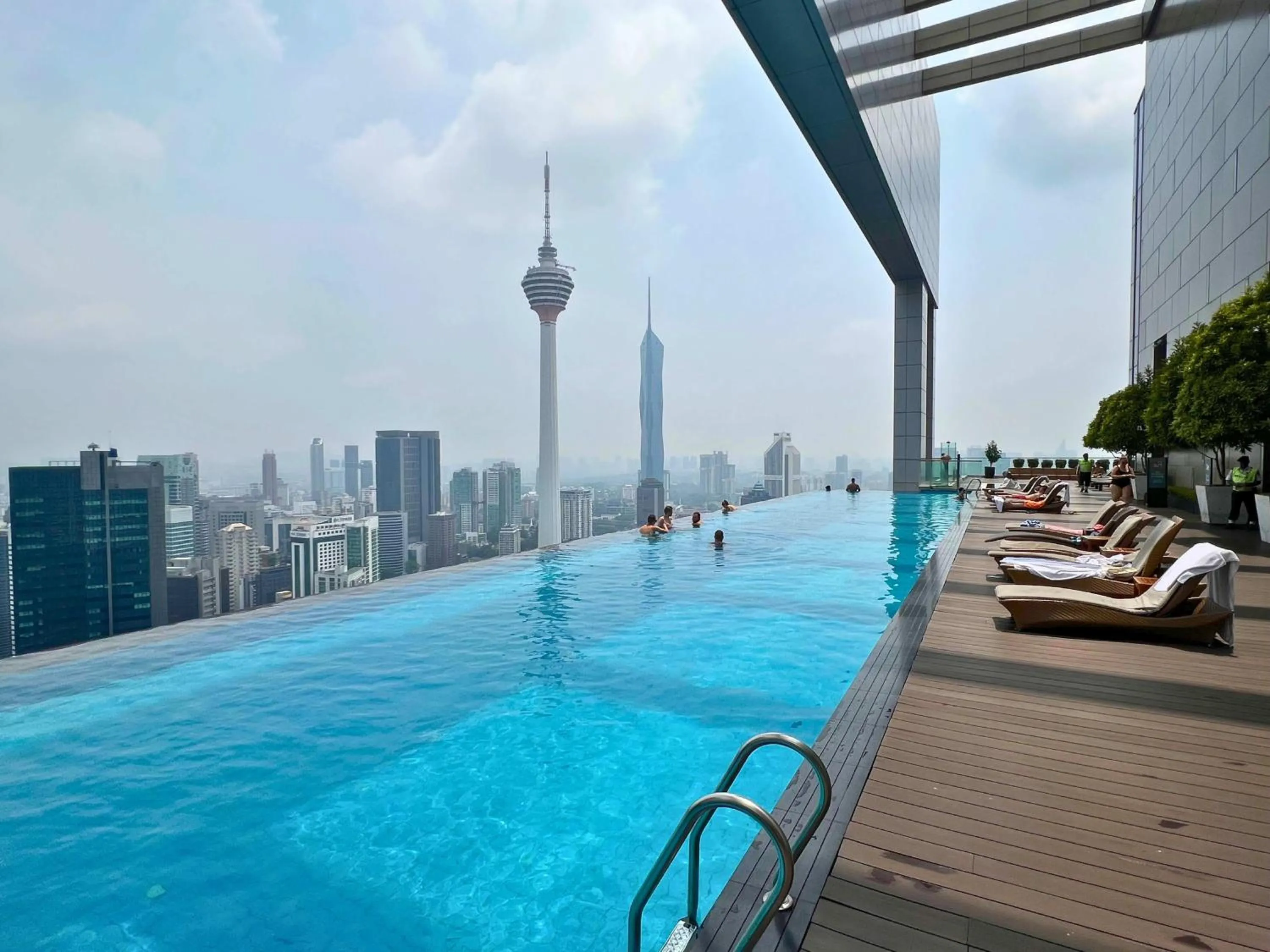 Swimming pool in Yemala Suites at Platinum KLCC