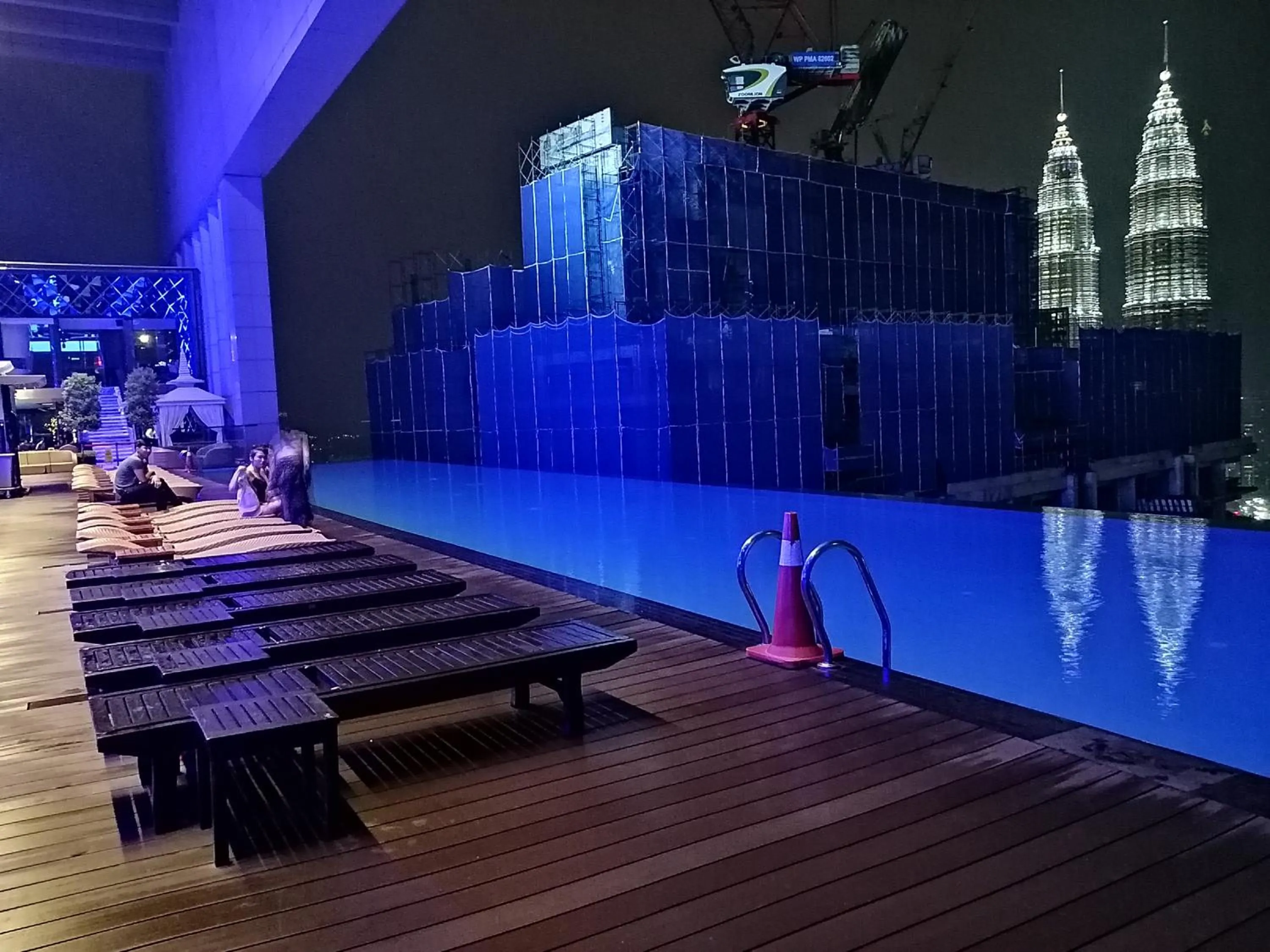 Swimming pool in Yemala Suites at Platinum KLCC