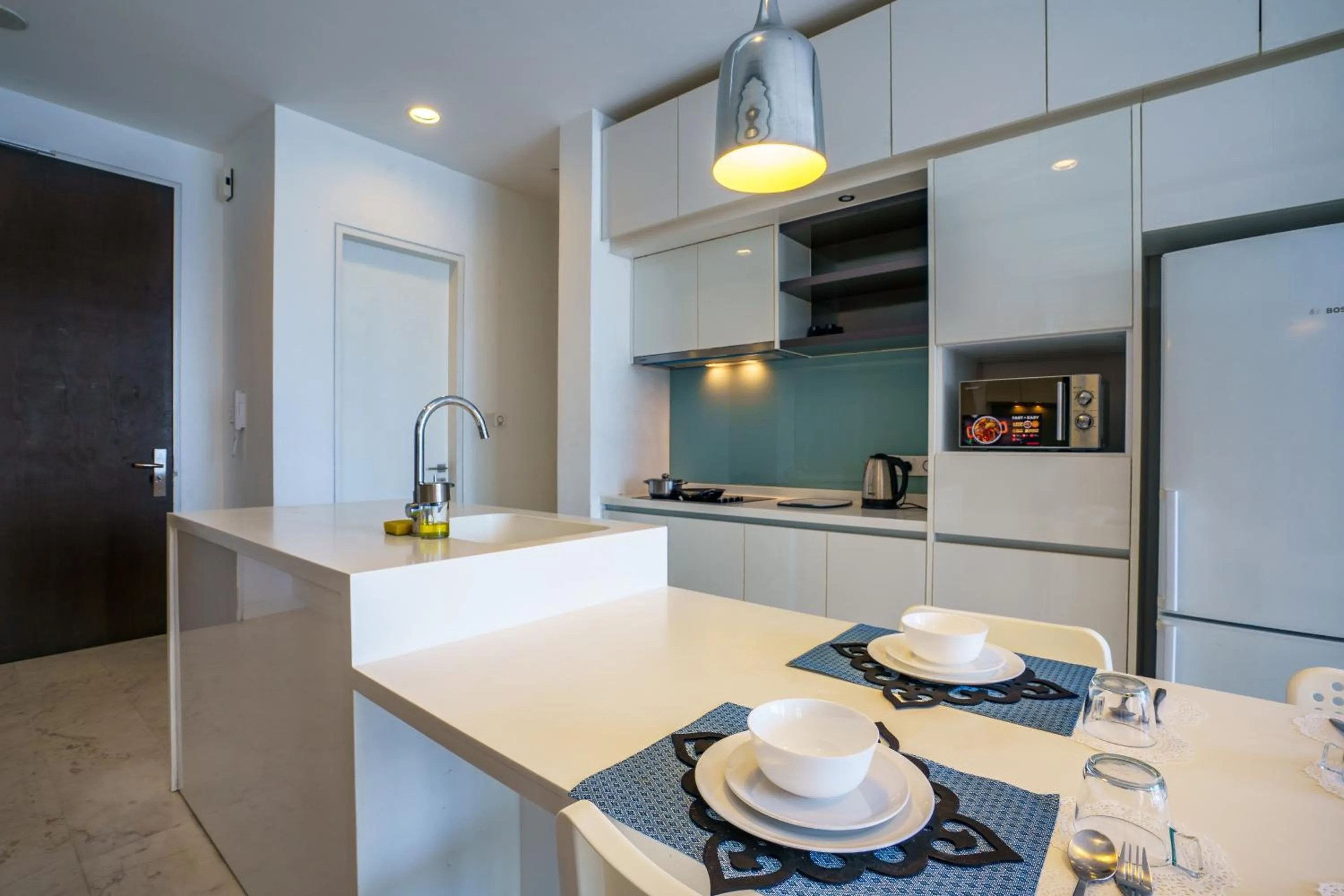 Dining area in Yemala Suites at Platinum KLCC