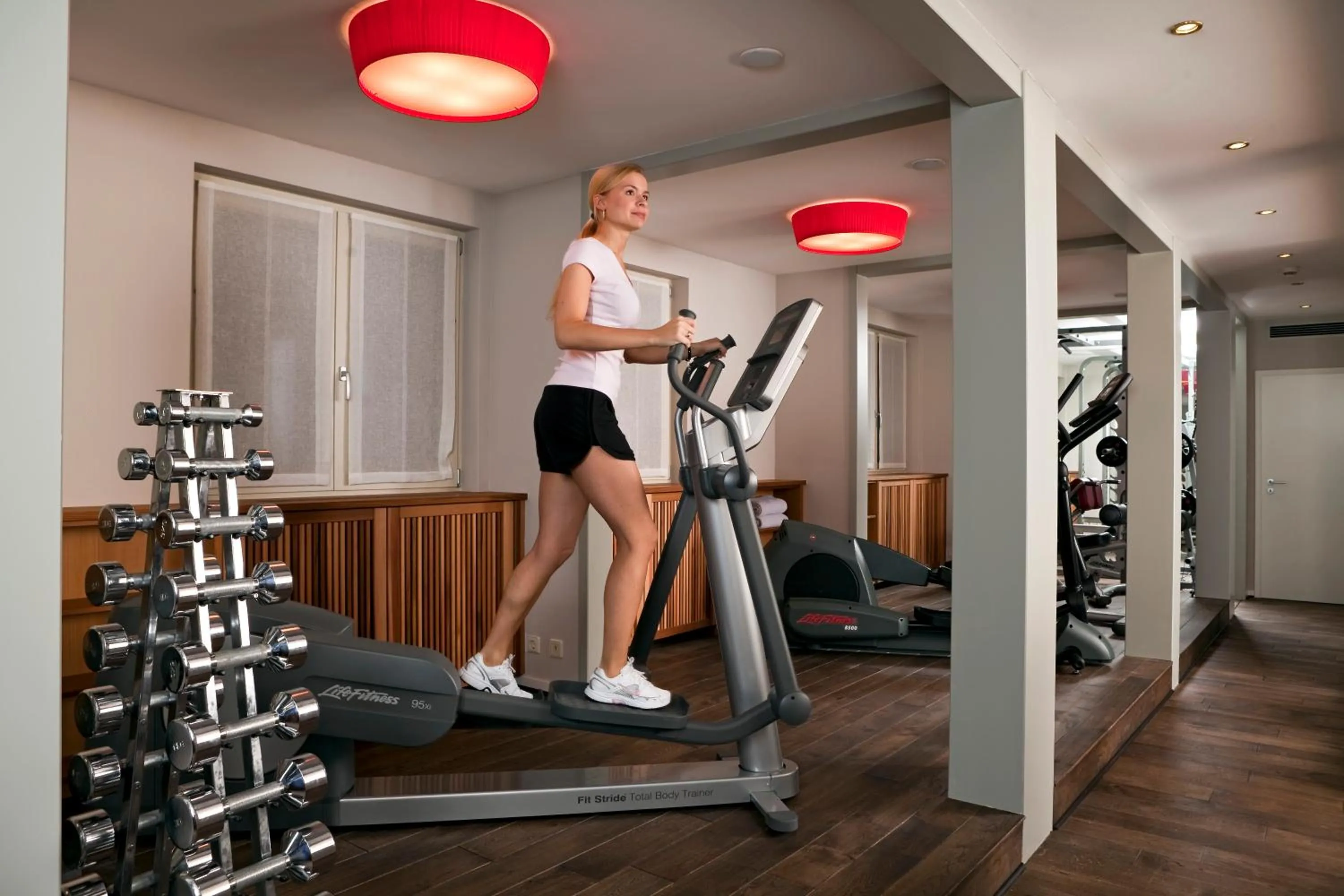 Fitness centre/facilities in Hotel Erbprinz - Gourmet & Spa