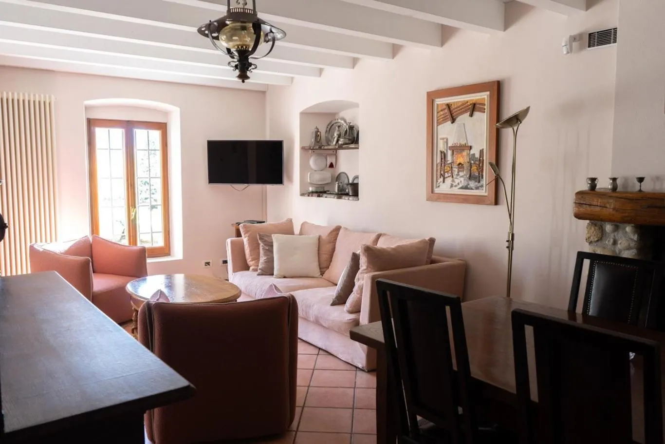 Living room in Podere Brughee