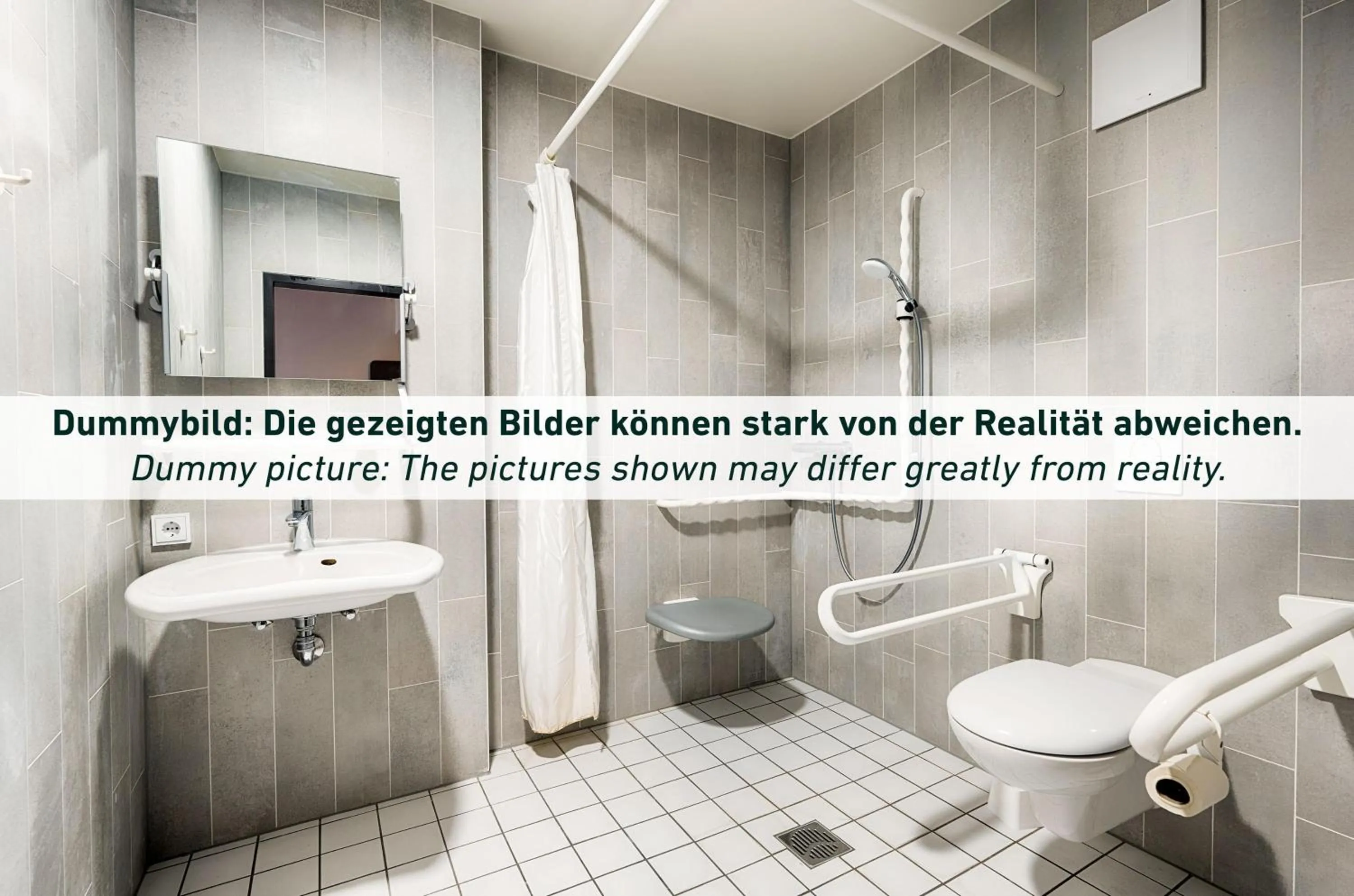 Bathroom in B&B HOTEL München-Schwabing