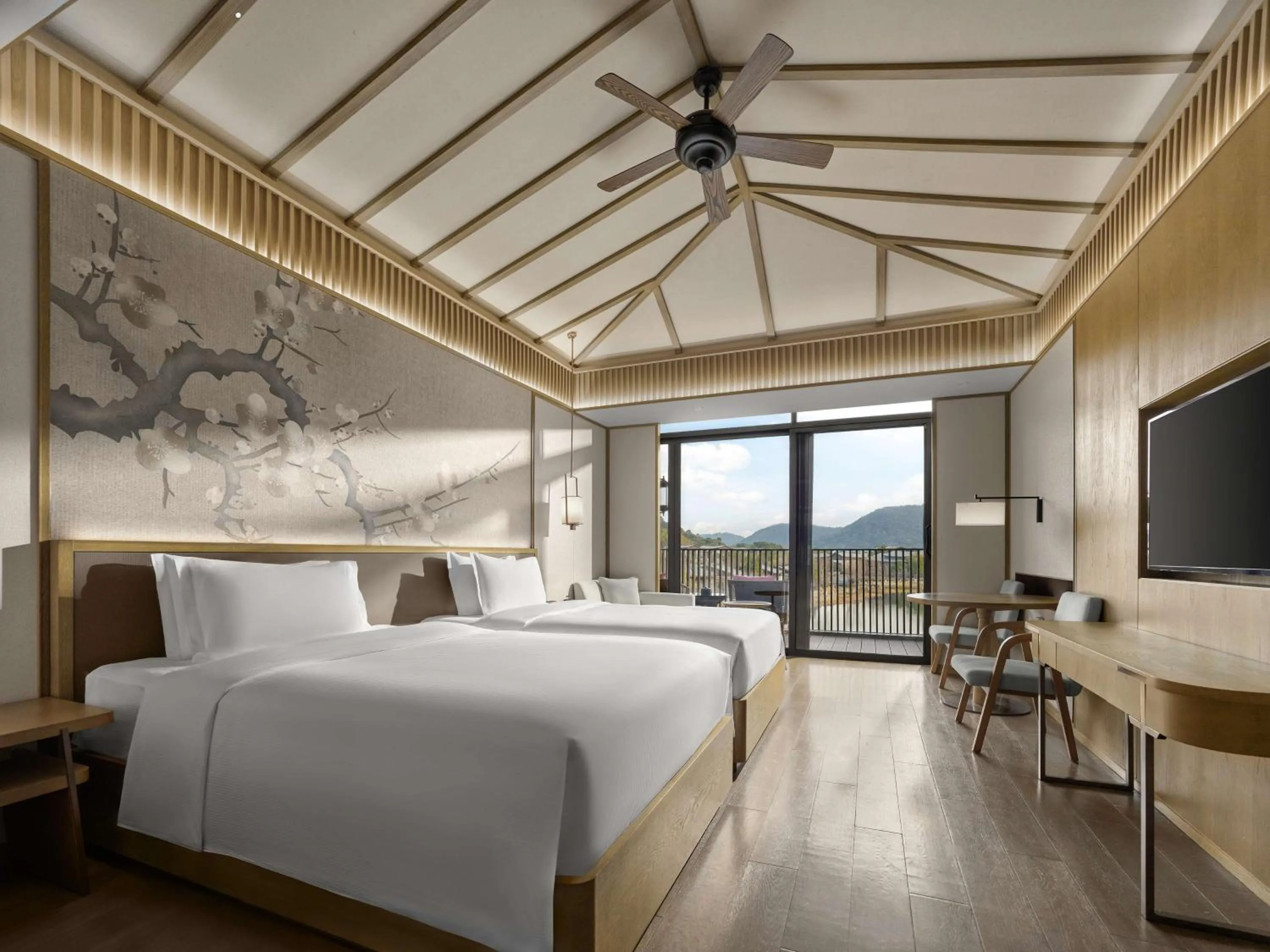 Bed in Hilton Suzhou New District