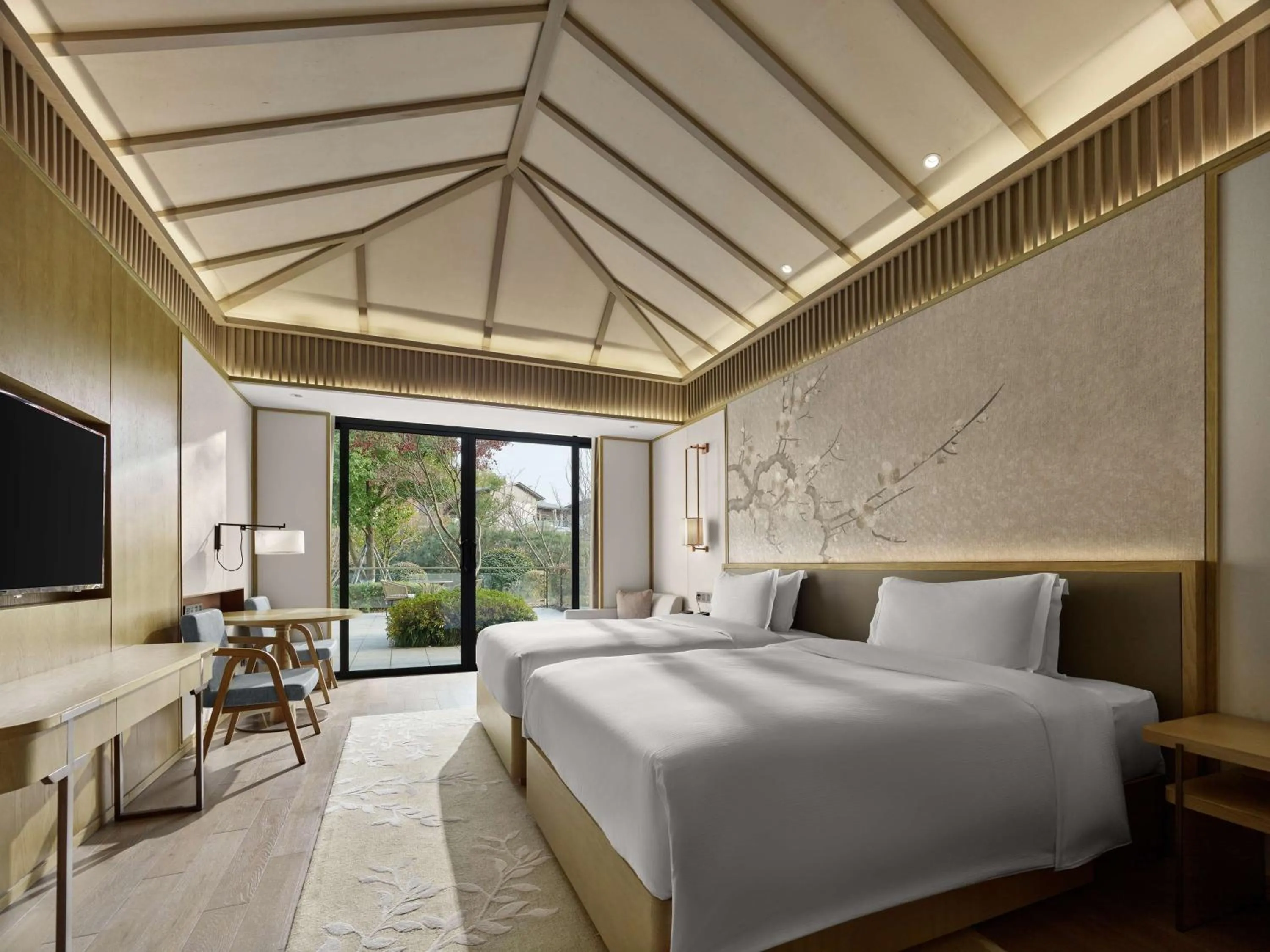 Bed in Hilton Suzhou New District