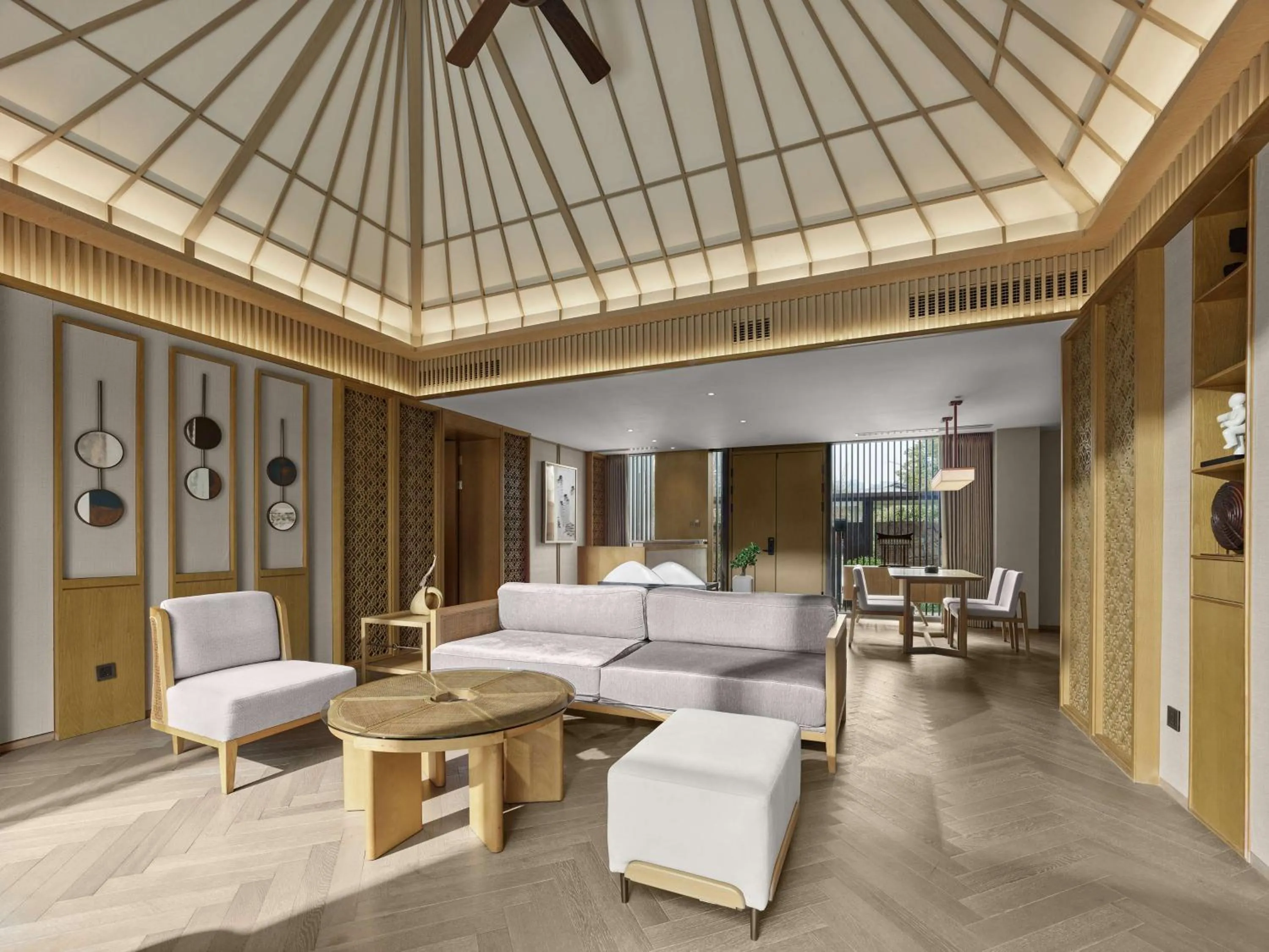 Property building, Bed in Hilton Suzhou New District