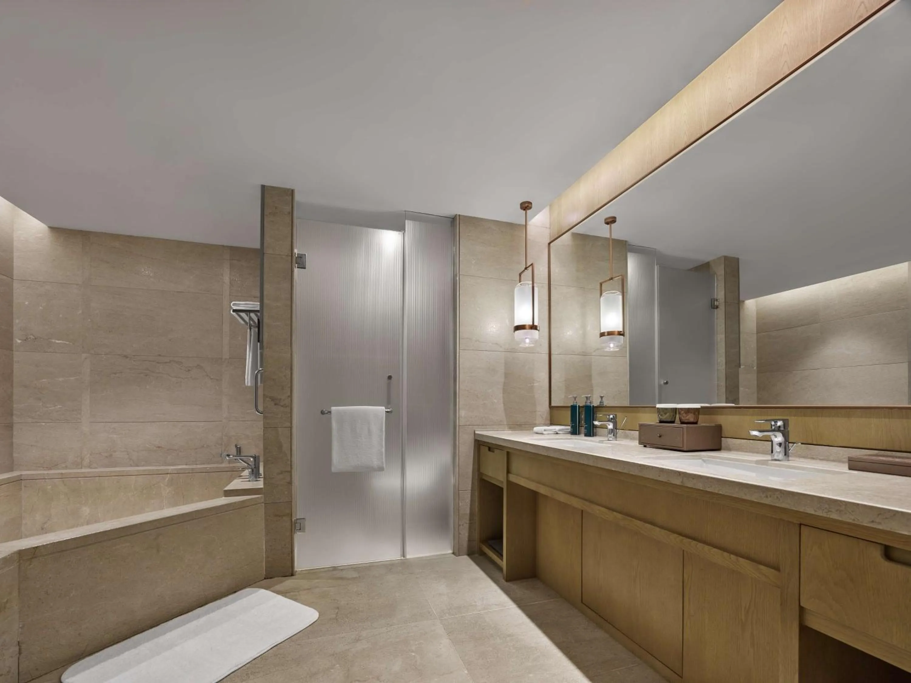 Bathroom in Hilton Suzhou New District