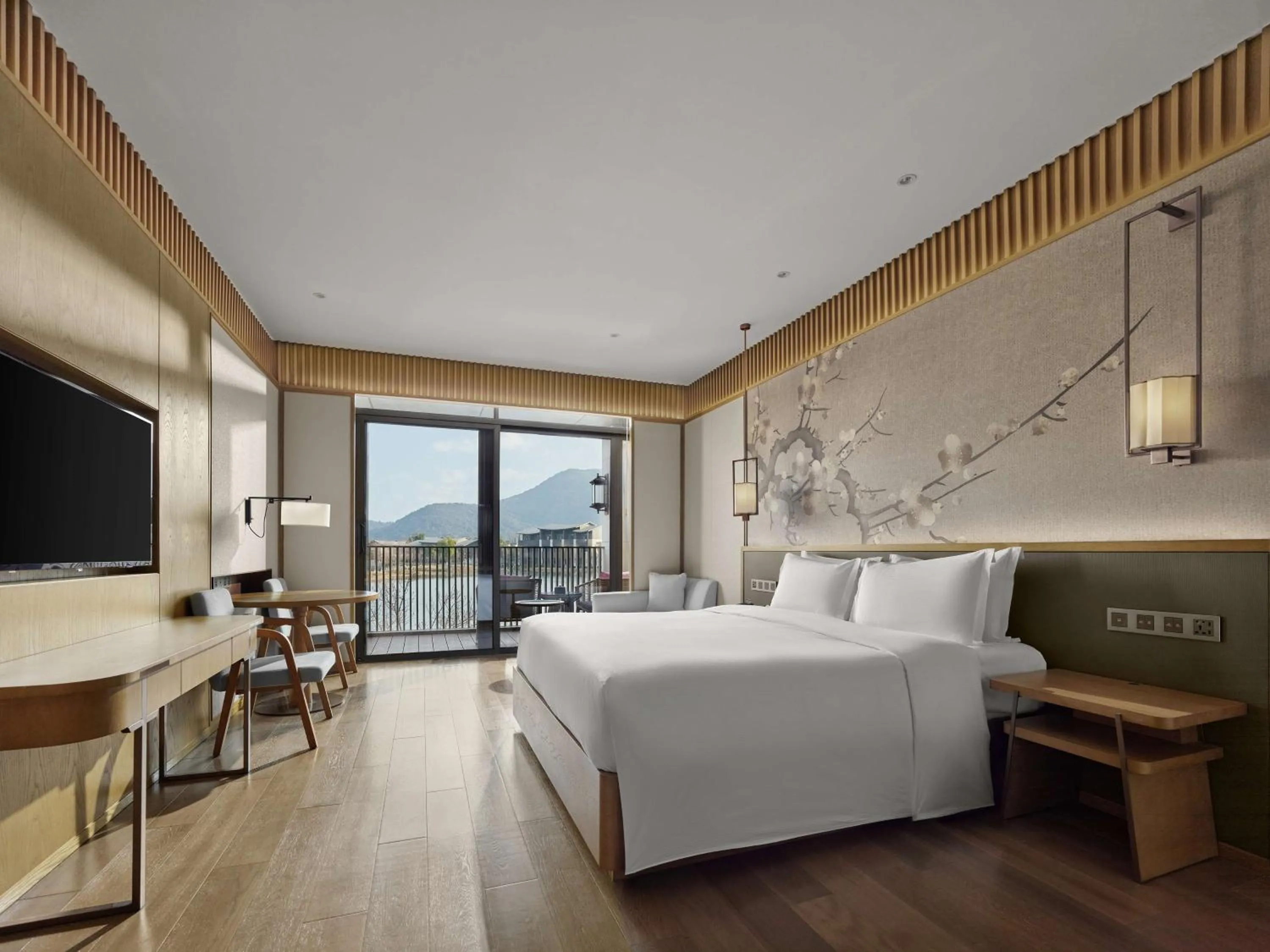 Bed in Hilton Suzhou New District