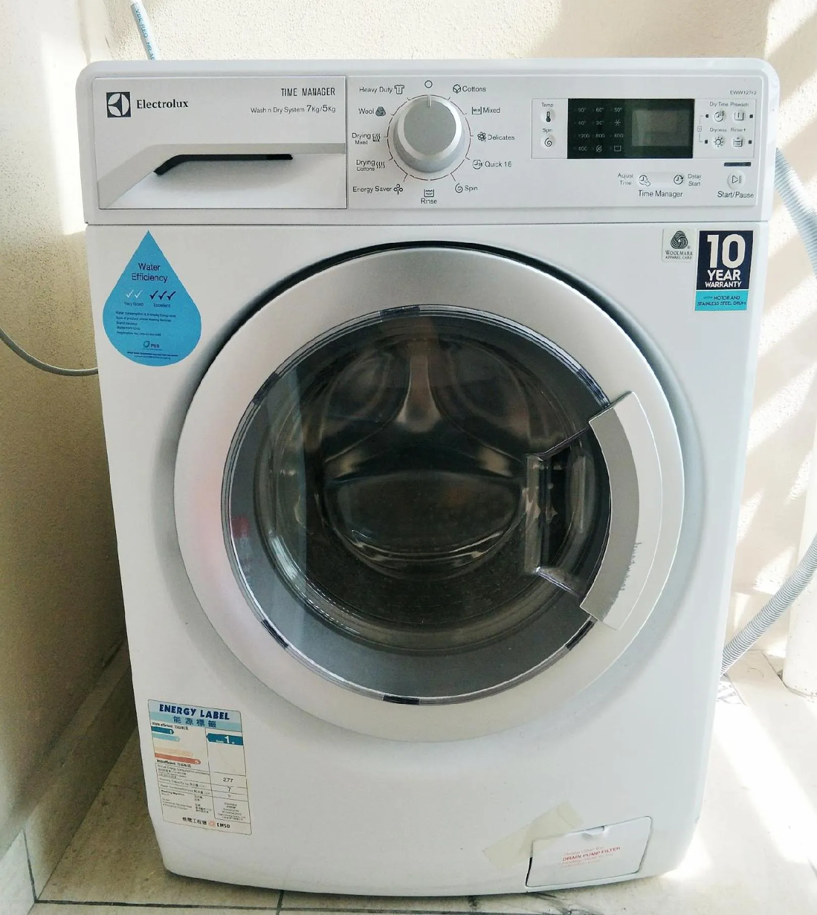 washing machine in Dorsett Residences Kuala Lumpur