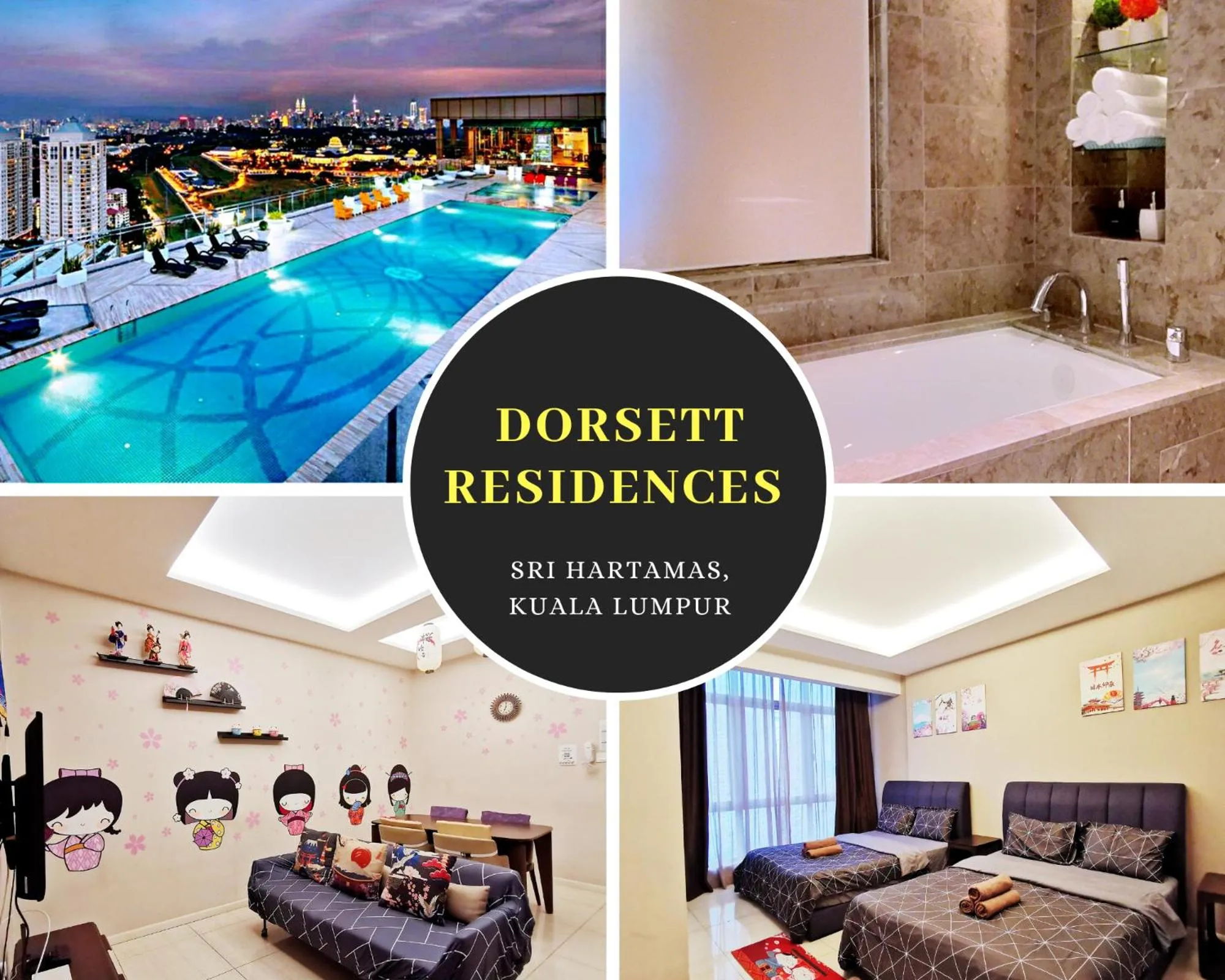 Property building in Dorsett Residences Kuala Lumpur
