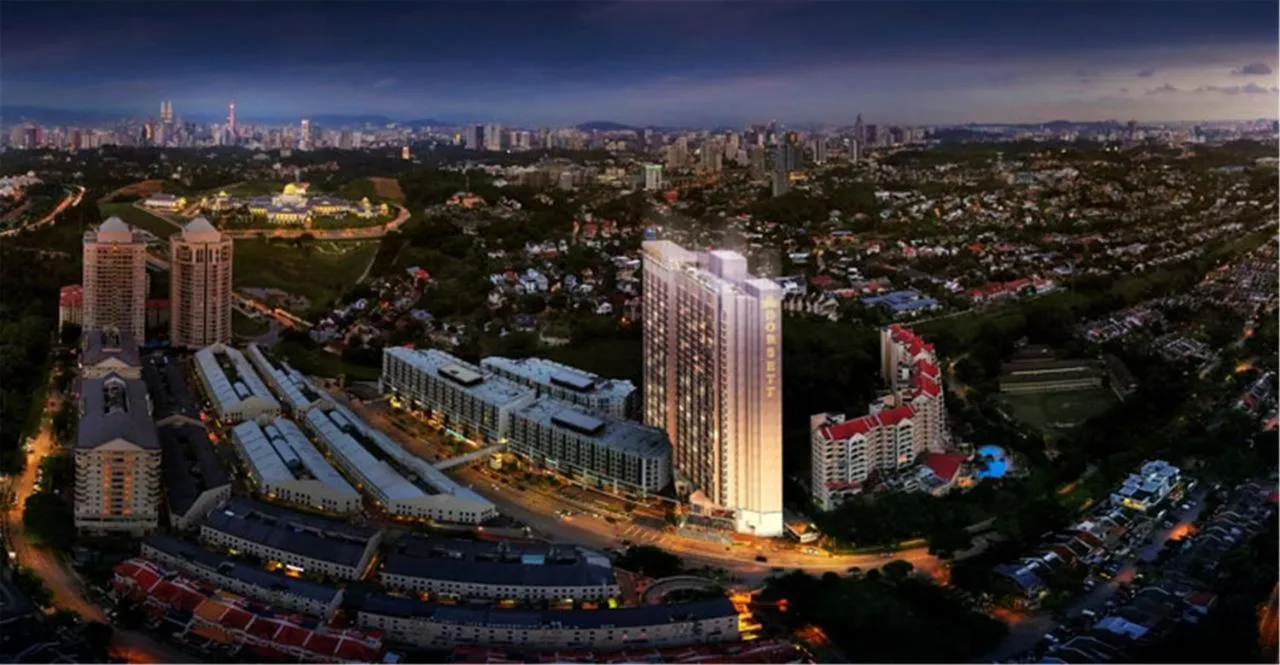 Property building in Dorsett Residences Kuala Lumpur