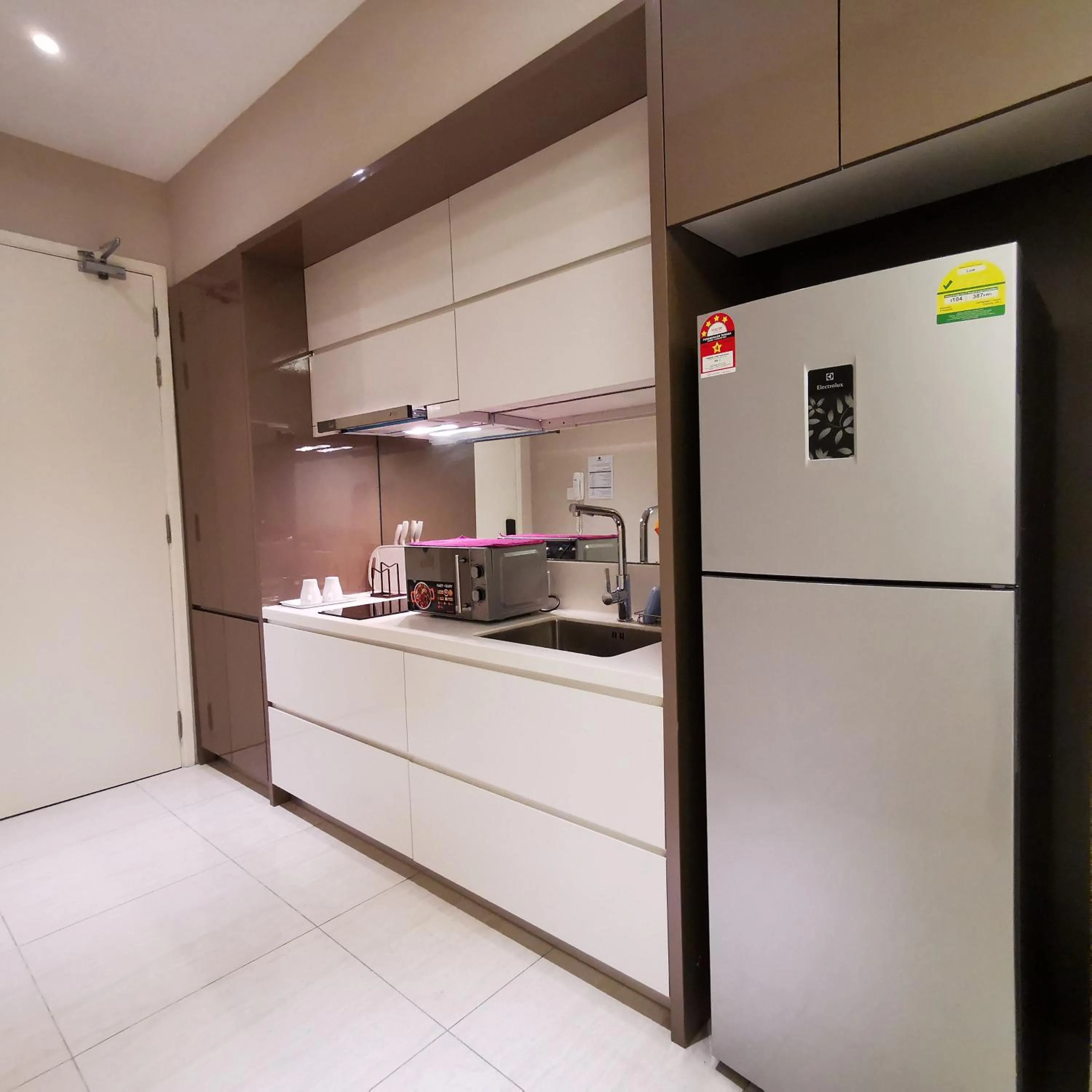 Kitchen or kitchenette in Dorsett Residences Kuala Lumpur