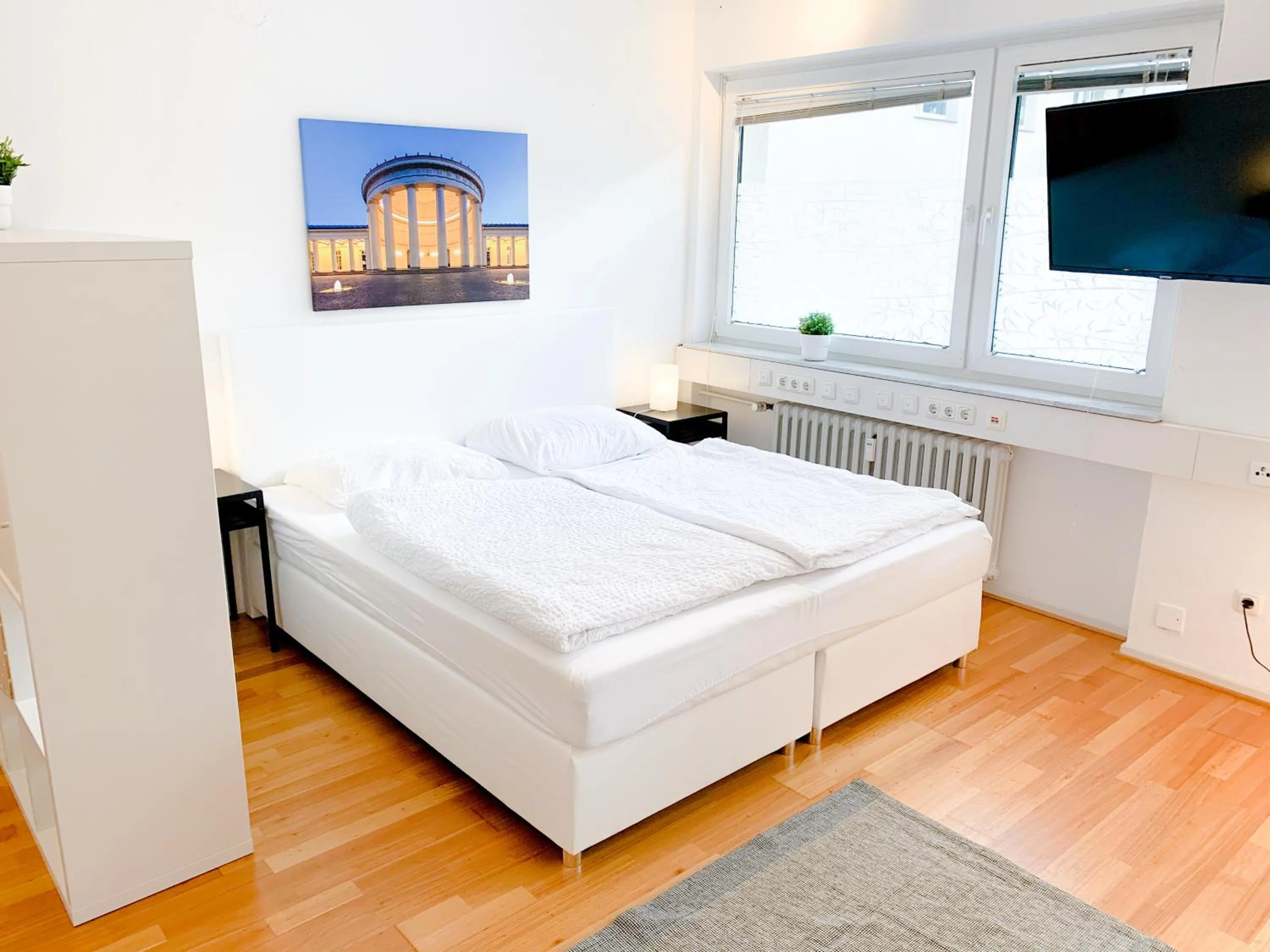 Bedroom in Relax Aachener Boardinghouse Appartements Premium 1