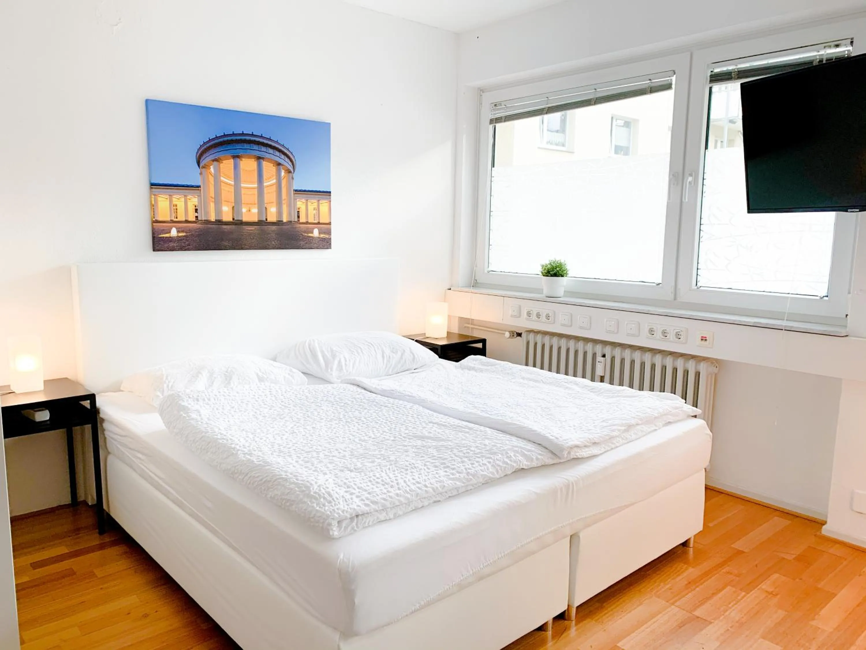 Bedroom in Relax Aachener Boardinghouse Appartements Premium 1