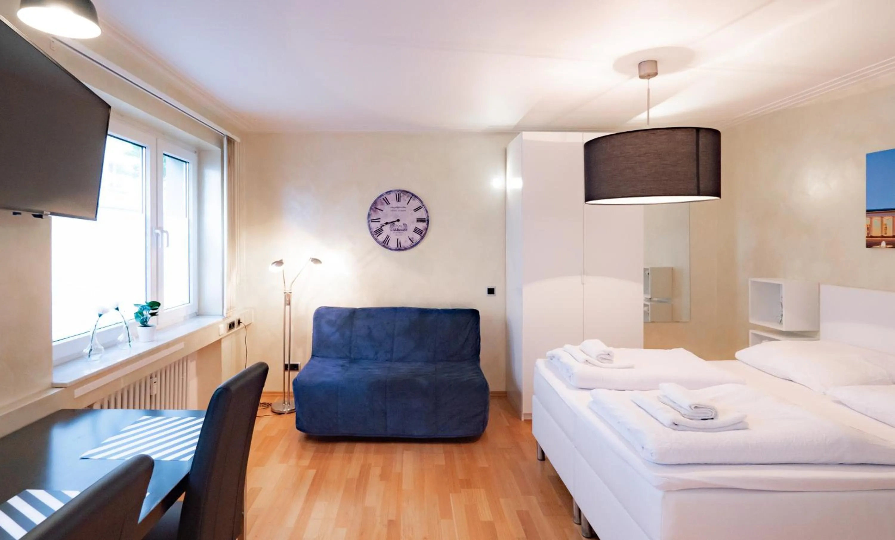 Bedroom in Relax Aachener Boardinghouse Appartements Premium 1