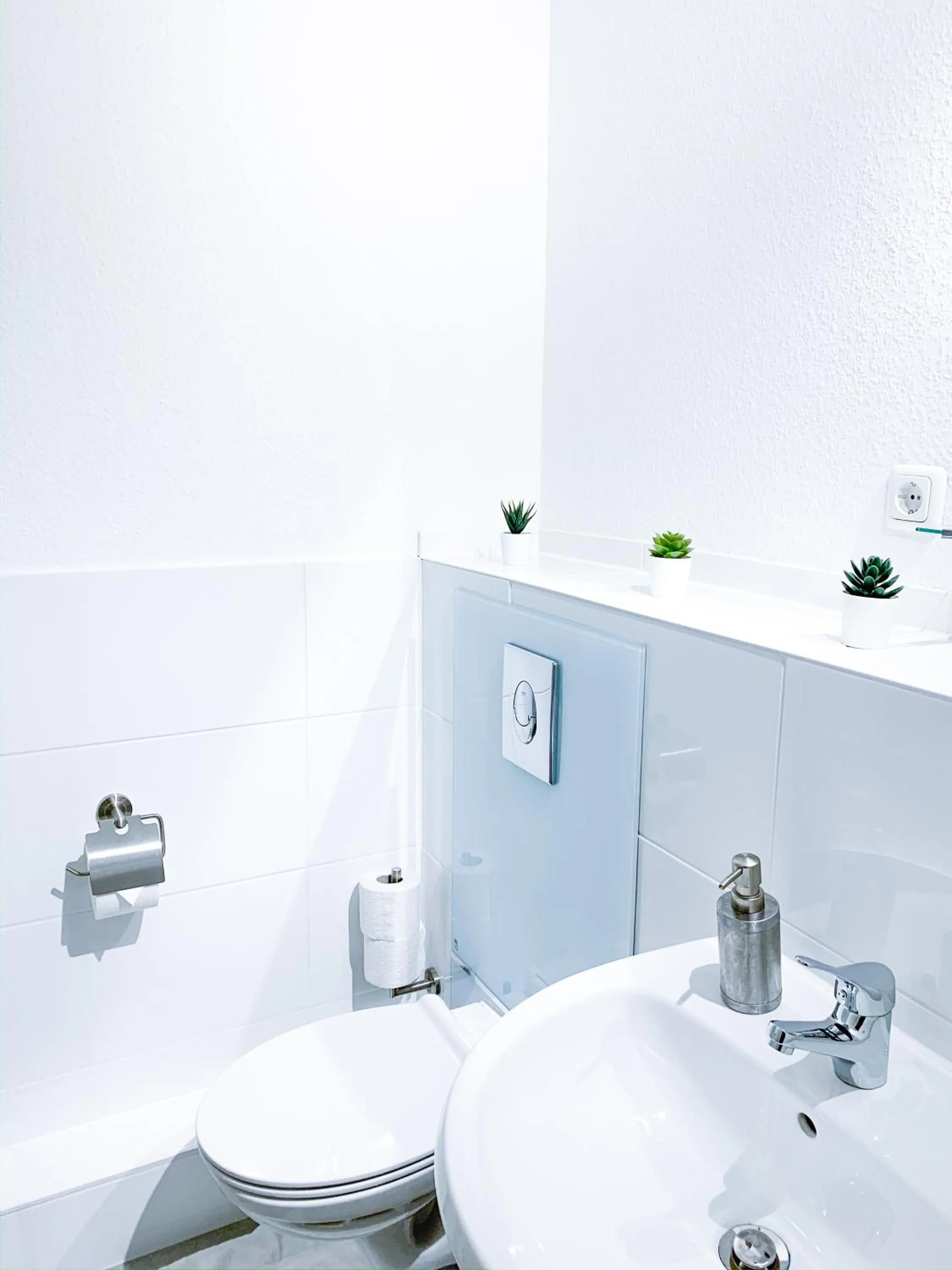 Bathroom in Relax Aachener Boardinghouse Appartements Premium 1